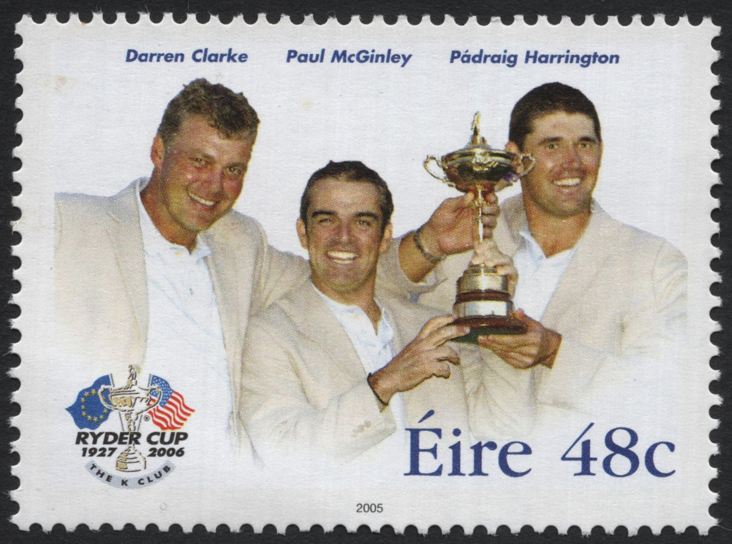 SCG7584 - Ireland 2005 – Ryder Cup Golf Champions (48c)