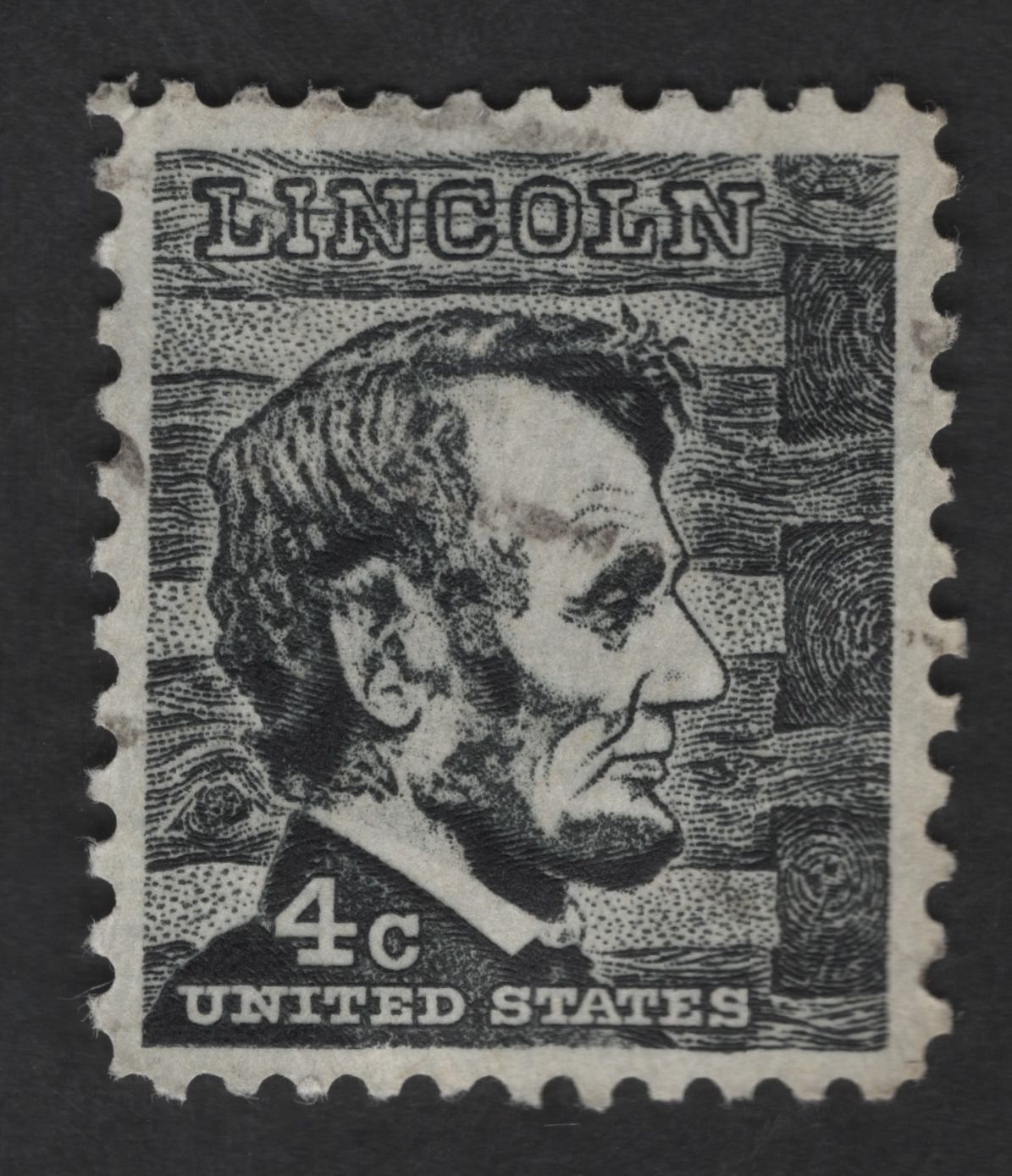SCG12676 - United States 4¢ Abraham Lincoln – Liberty Series Definitive Stamp
