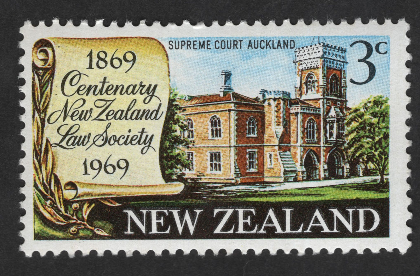 SCG12821 - New Zealand 1969 New Zealand Law Society Centenary – Supreme Court Auckland 3c