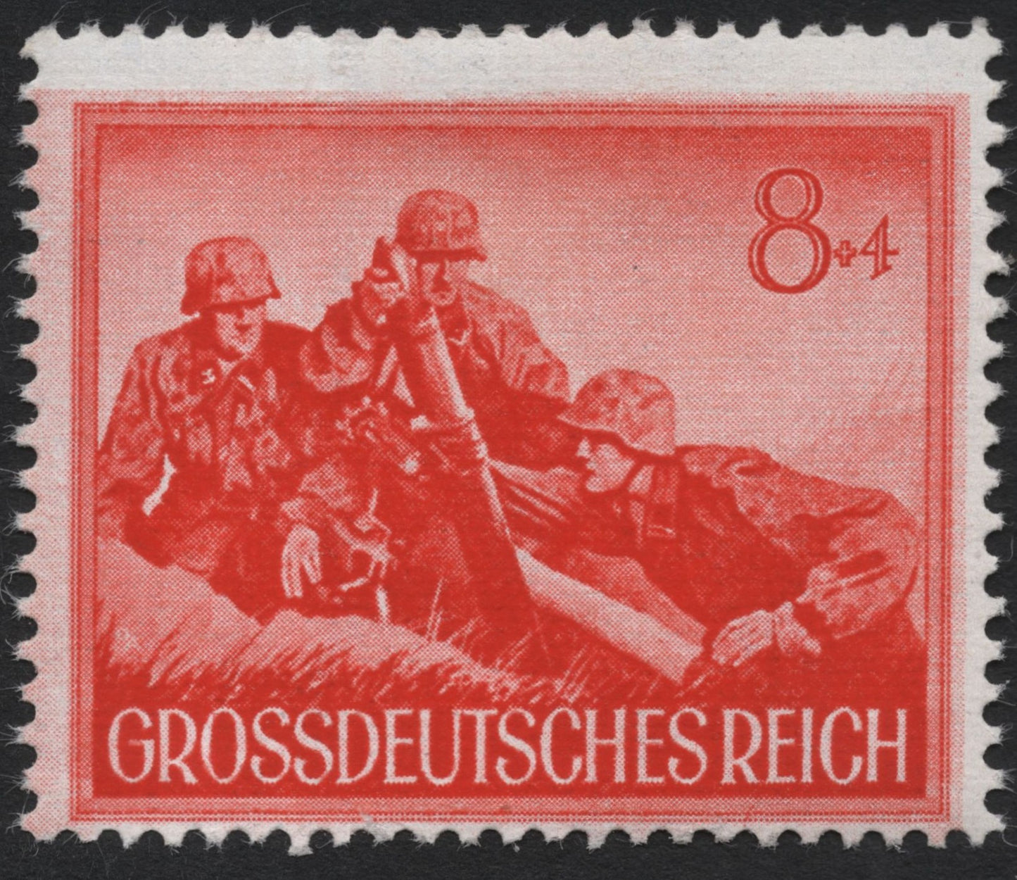 SCG7587 - Grossdeutsches Reich “Mortar Crew” Semi-Postal (WWII)