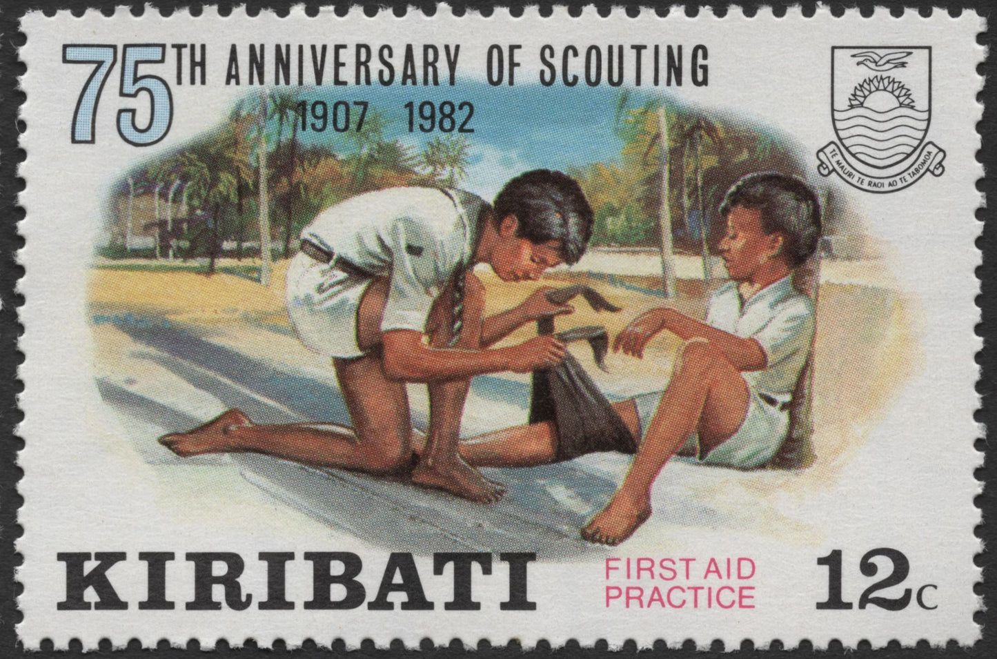 SCG2048 - Kiribati 1982 75th Anniversary of Scouting Set