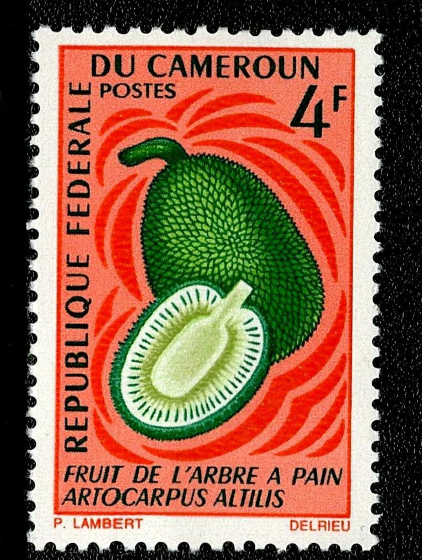 SCG132 Cameroon Tropical Fruits Stamp Set – Republic Fédérale du Cameroun (1F to 40F)