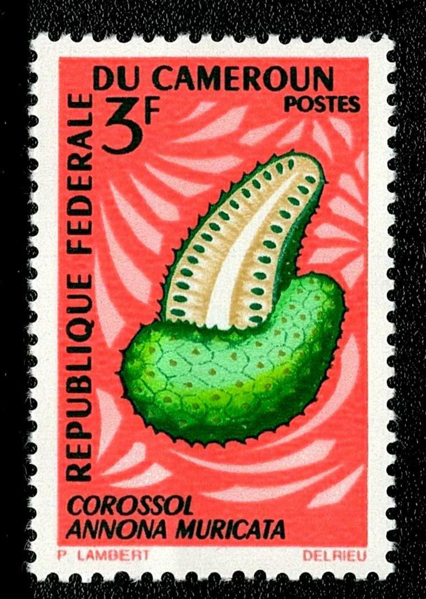 SCG132 Cameroon Tropical Fruits Stamp Set – Republic Fédérale du Cameroun (1F to 40F)