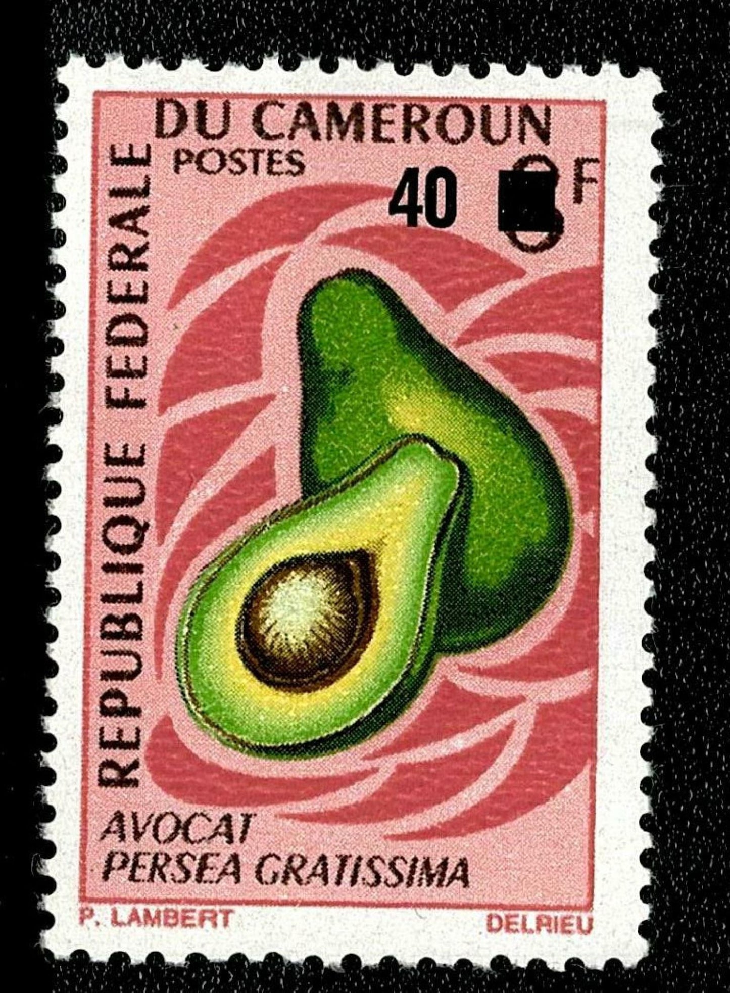 SCG132 Cameroon Tropical Fruits Stamp Set – Republic Fédérale du Cameroun (1F to 40F)