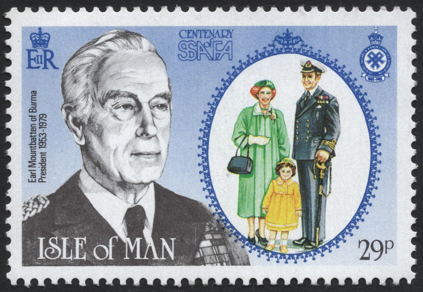 SCG7685 - Isle of Man, 1983: Earl Mountbatten of Burma (SS&AFA Centenary)