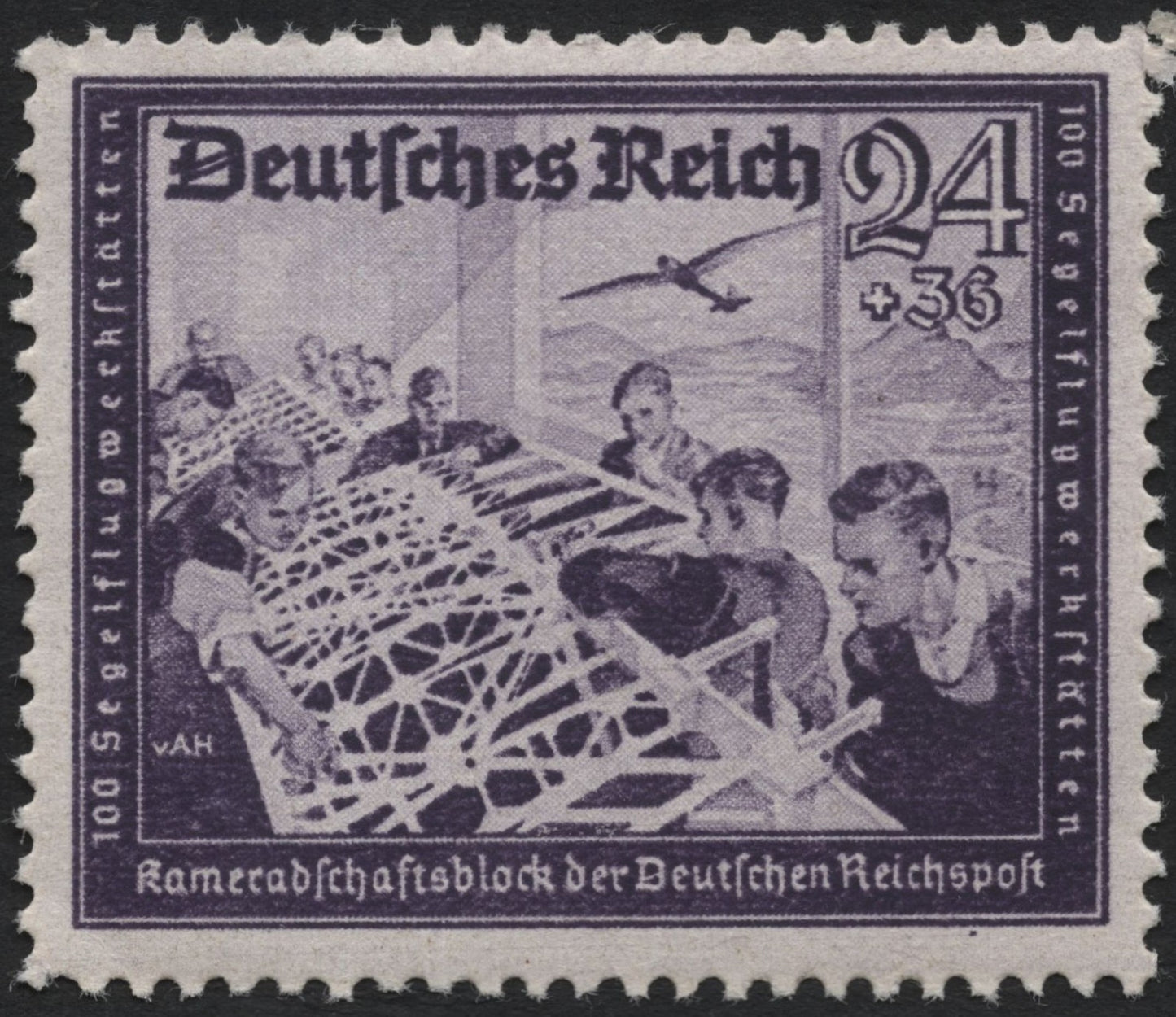 SCG7693 - Deutsches Reich 1937 – Glider Workshop (Segelflugwerkstätten)