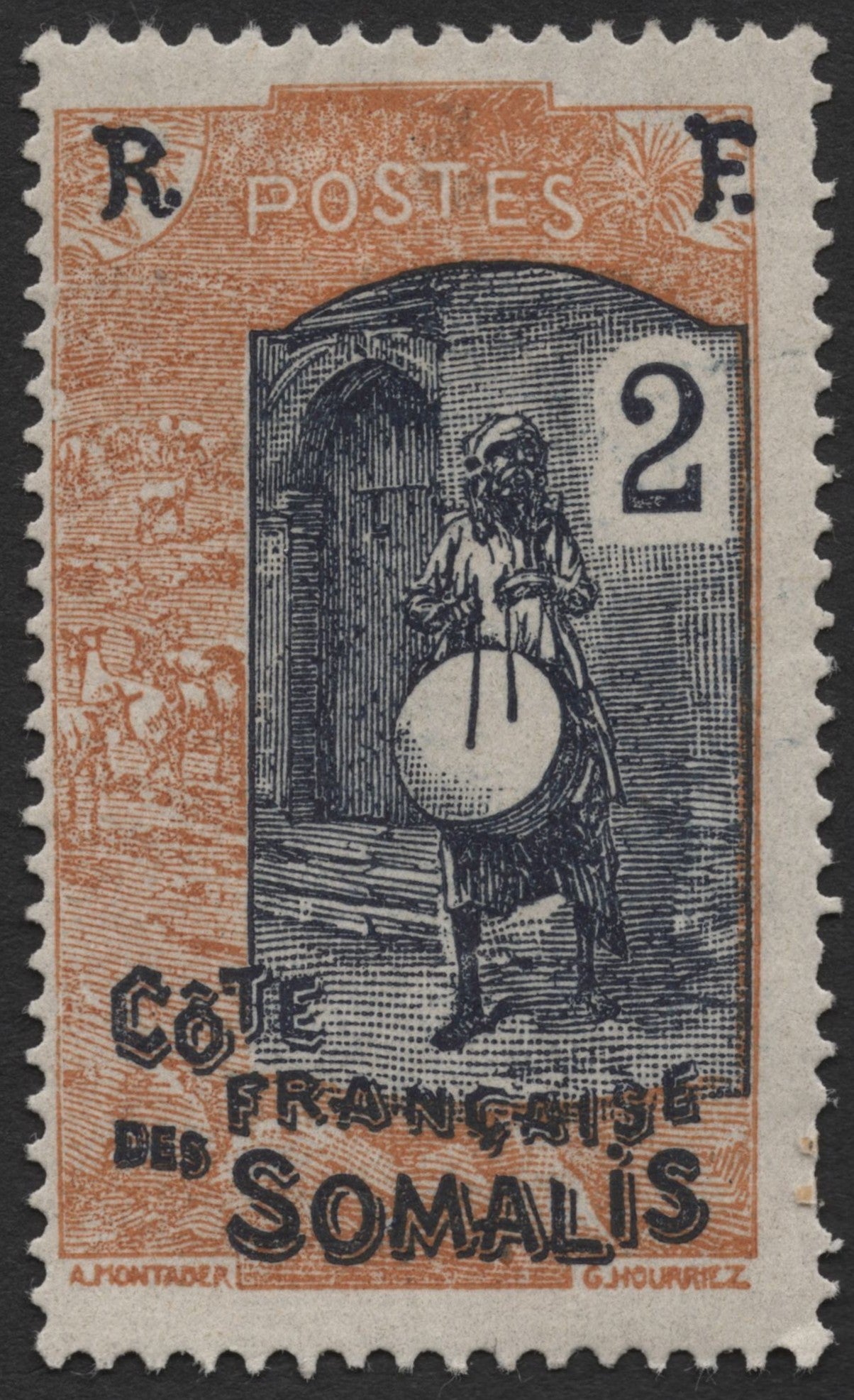 SCG564 - French Somali Coast Traditional Drummer Series
