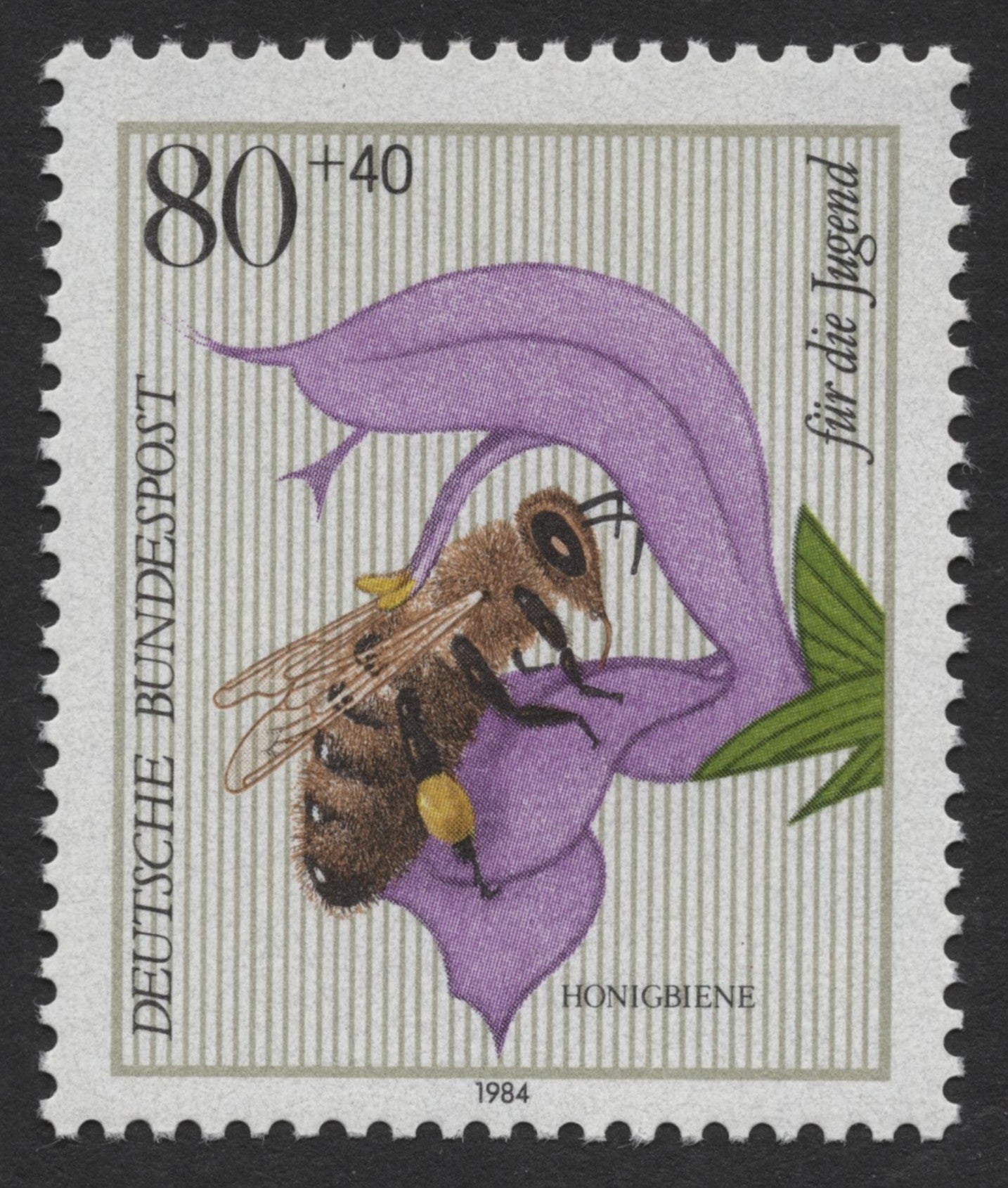 SCG348 - Berlin 1984 Nature Set – Butterflies, Bees, and Hoverflies (MNH)