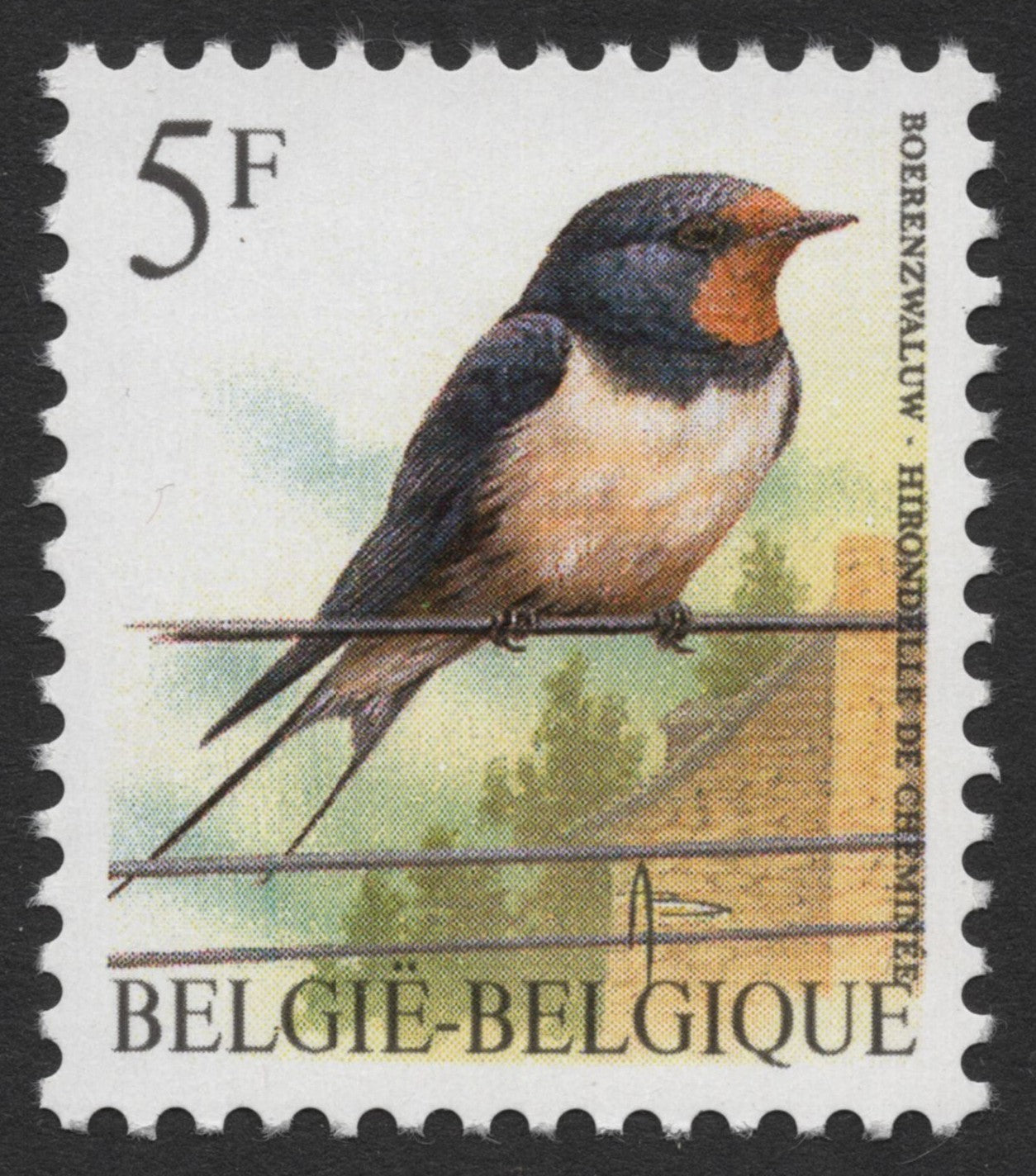 SCG357 - Belgium Bird Series Stamp Set – Native Birds of Belgium
