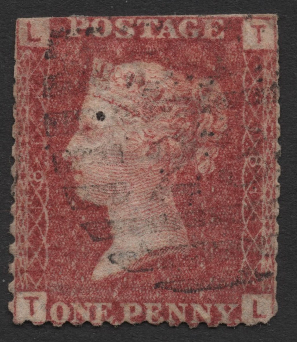 SCG340 - Great Britain Penny Red – Line Engraved Queen Victoria (Plate LT)