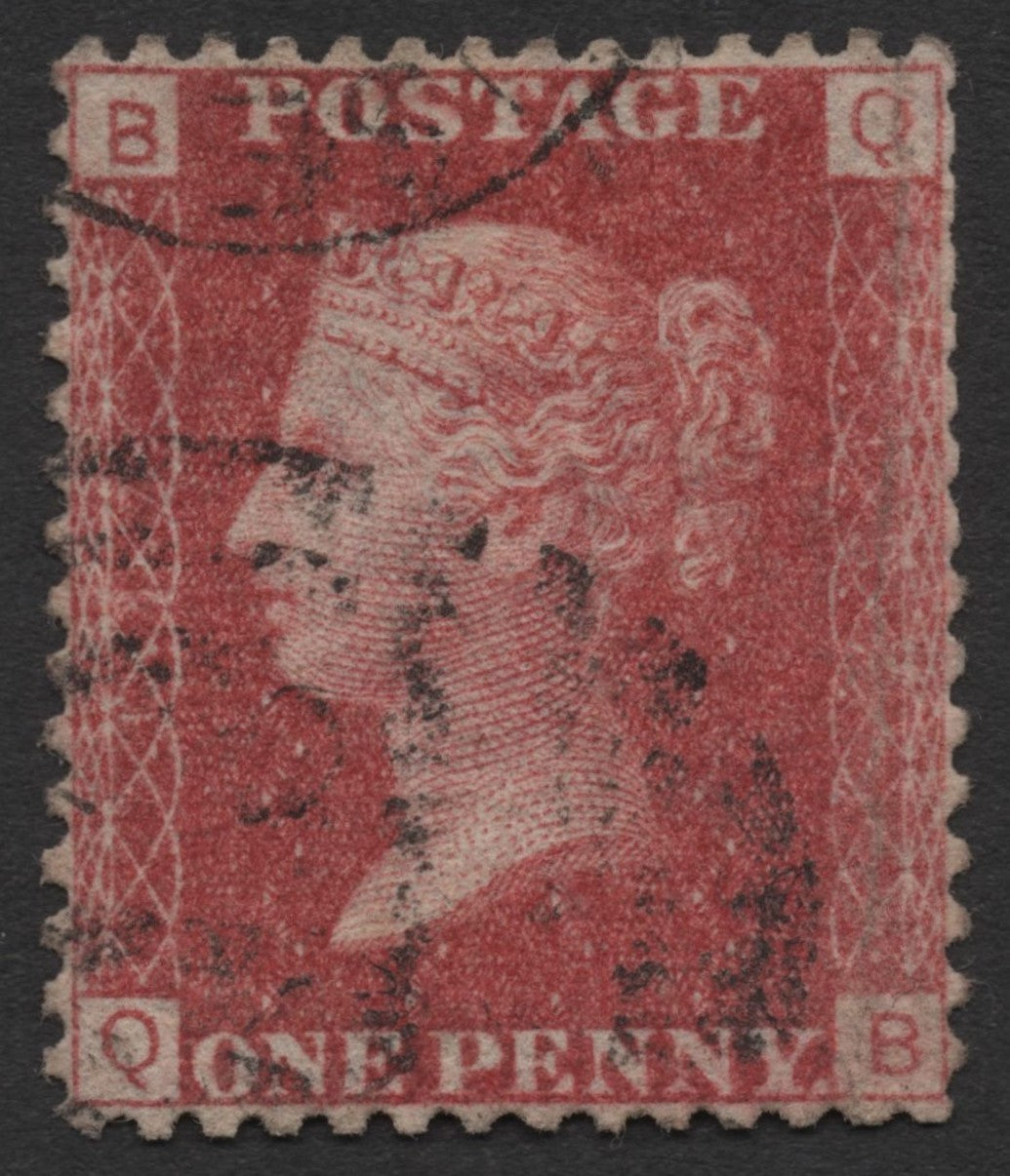 SCG344 - Great Britain Penny Red – Queen Victoria with Circular Cancel (QB Plate)