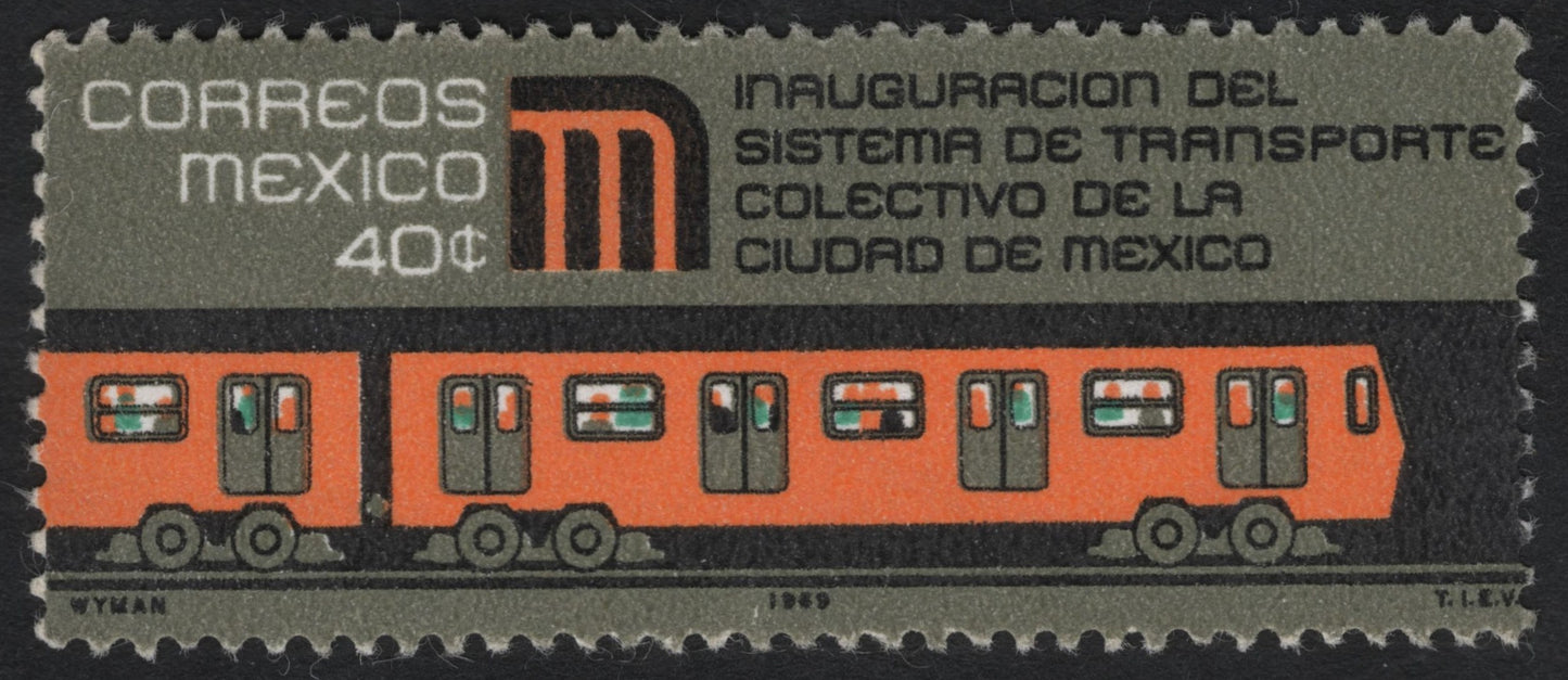 SCG8500 - Mexico 1969 – Inauguration of the Mexico City Metro