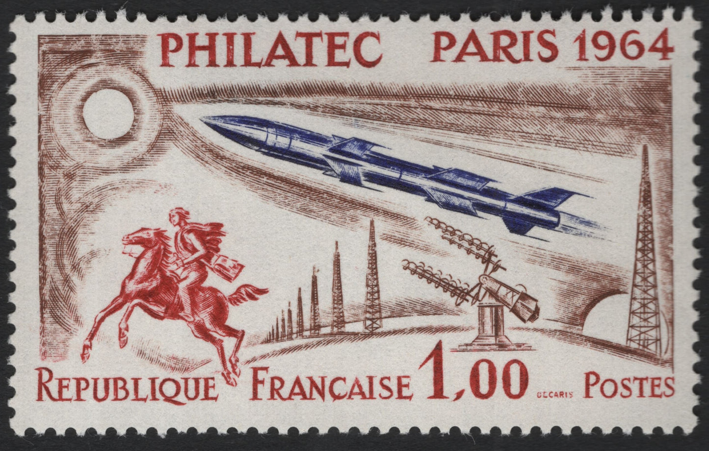 SCG8518 - France 1964 – Philatec International Stamp Exhibition