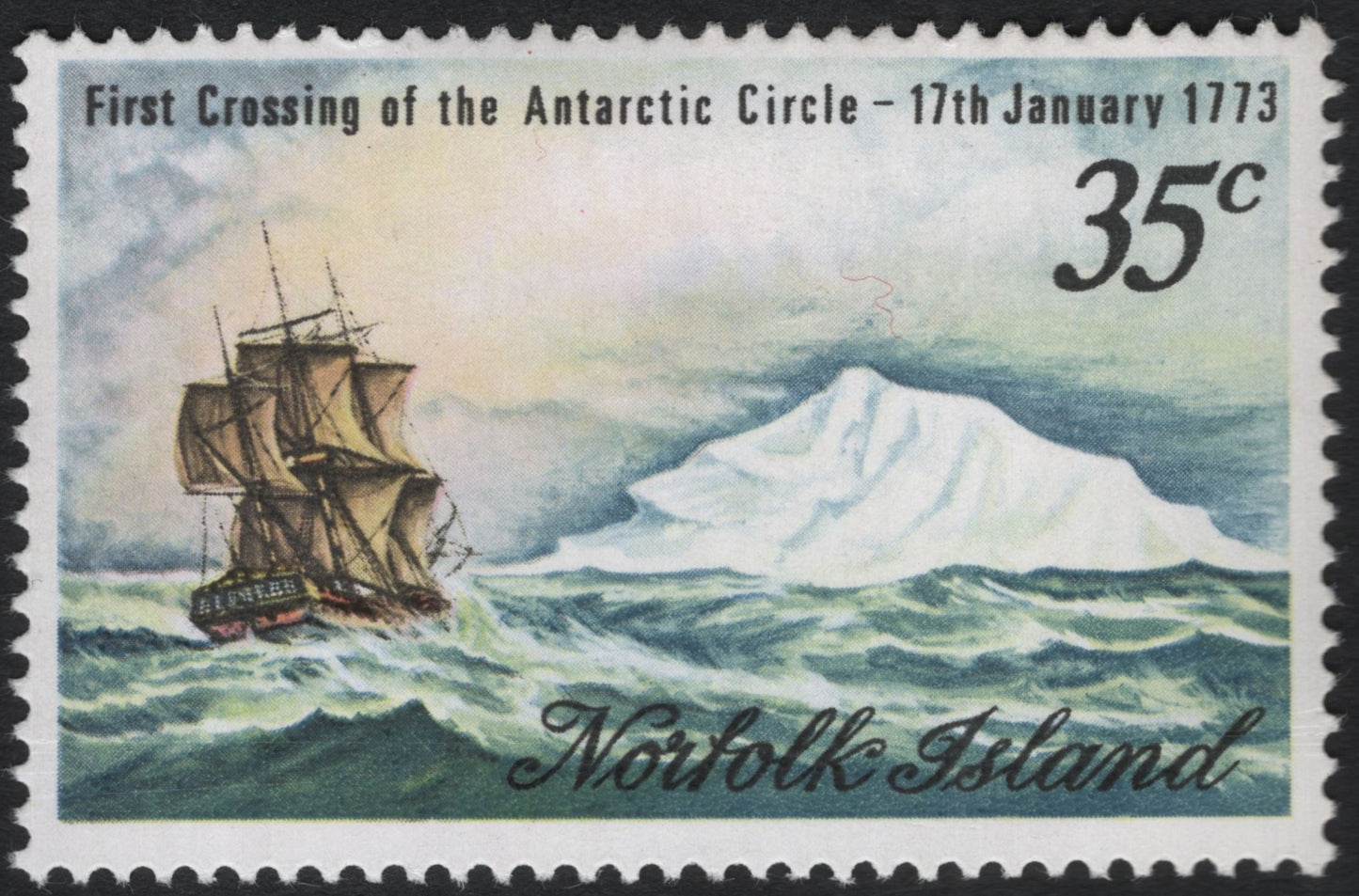 SCG8502 - Norfolk Island 1973 – First Crossing of the Antarctic Circle