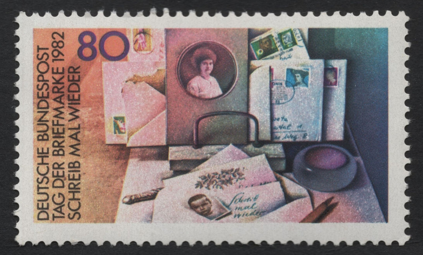 SCG8504 - Germany 1982 “Day of the Postage Stamp – Write Again”