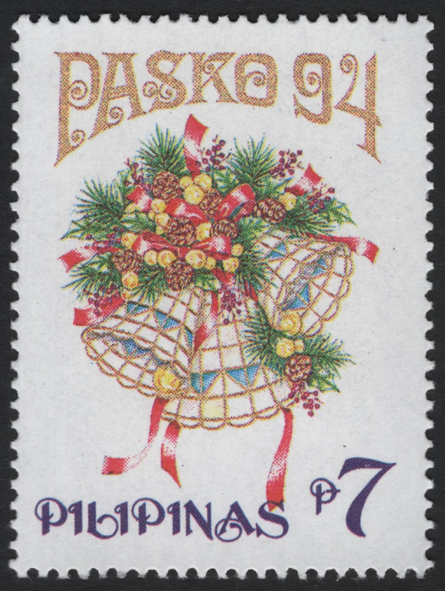 SCG8541 - Philippines 1994 Christmas Stamp – “Pasko ‘94”