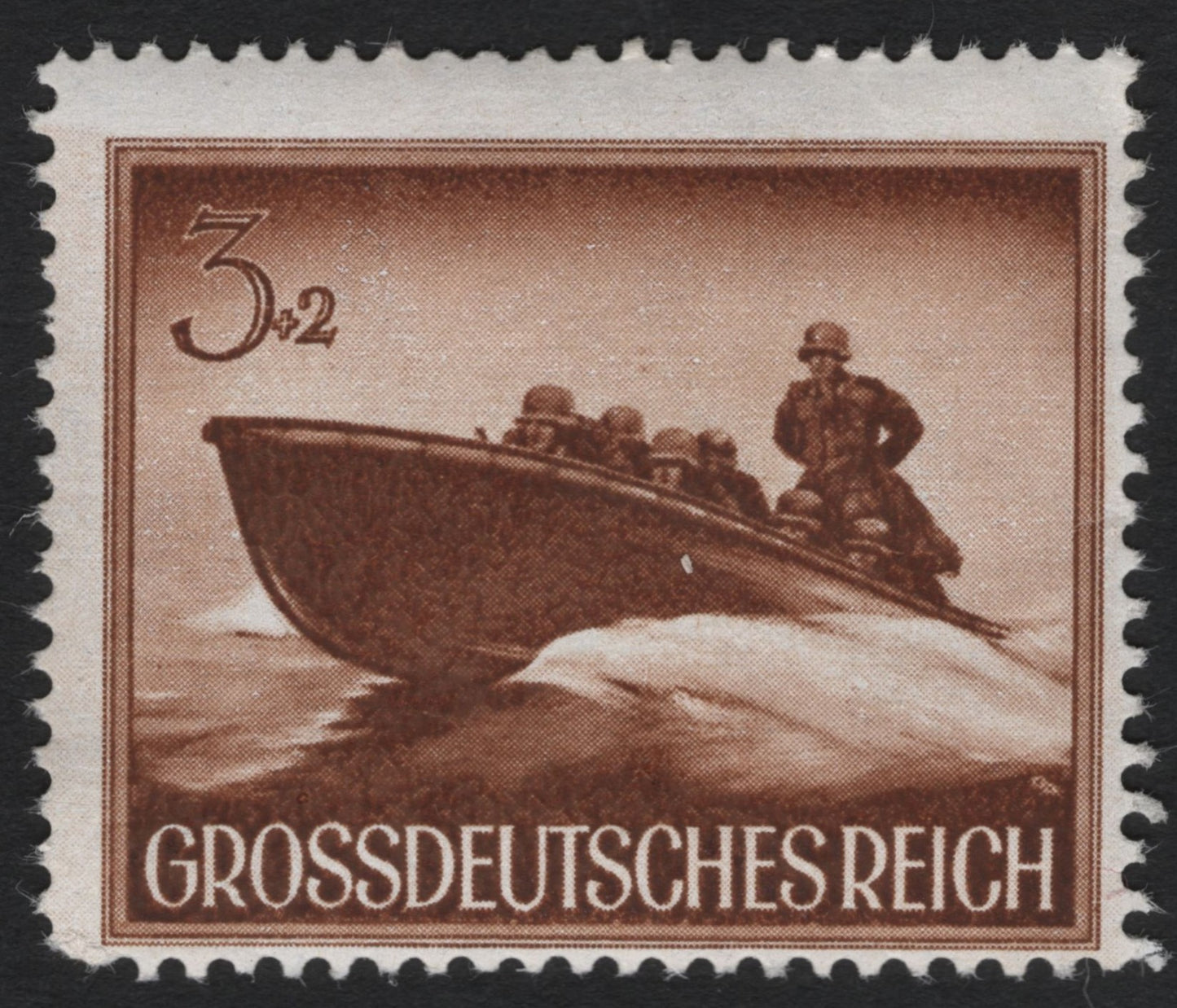 SCG8659 - Germany (Grossdeutsches Reich) 1944 – War Relief Semi-Postal: Assault Boat Troops