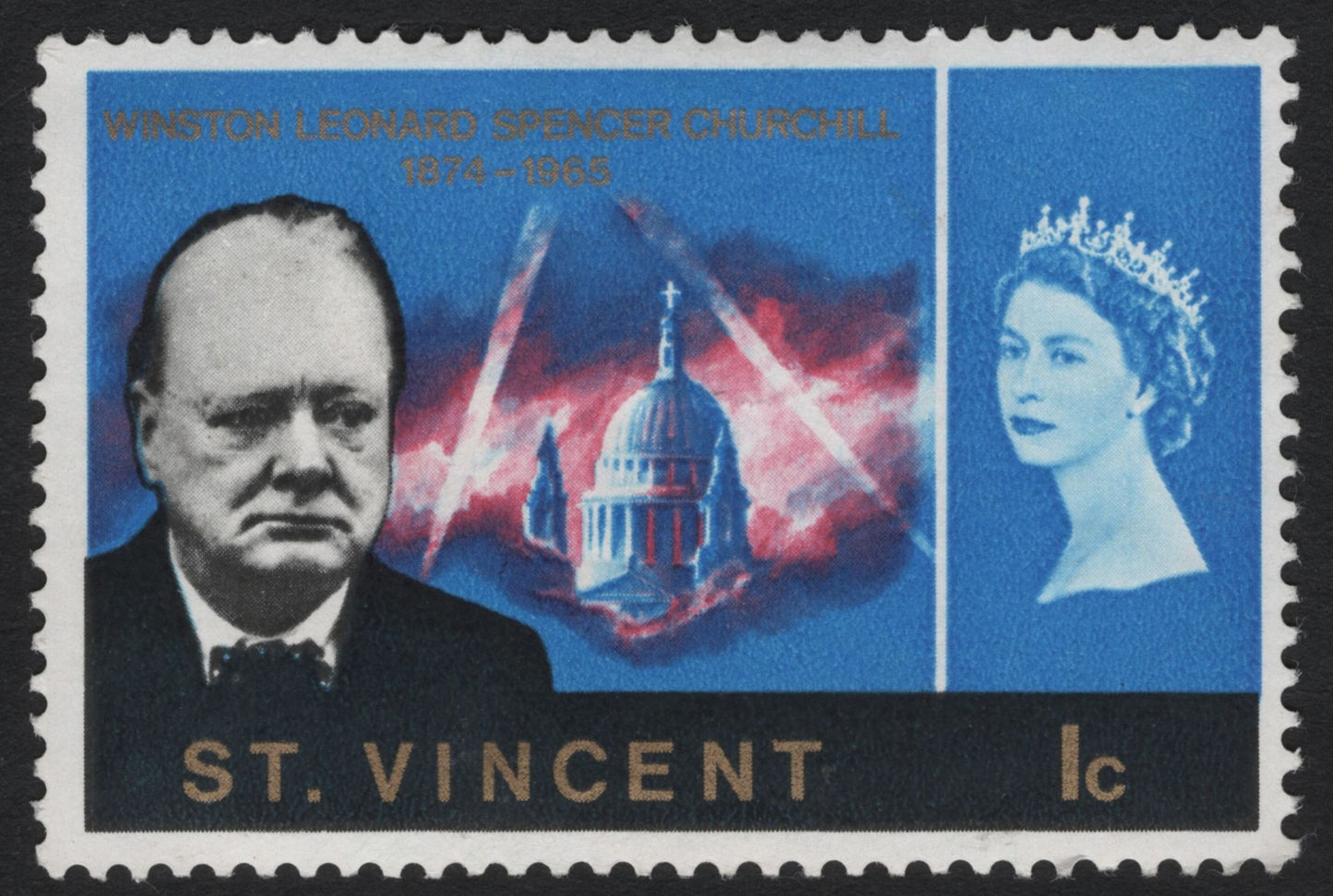 SCG6757 - St. Vincent 1965 – Tribute to Winston Churchill