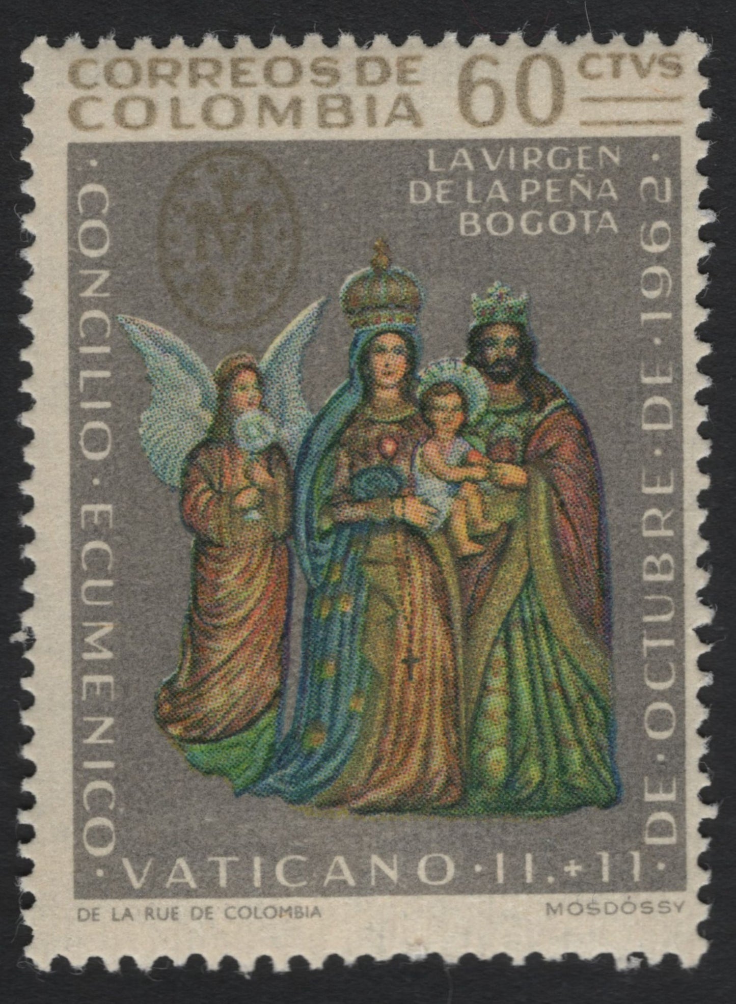 SCG6773 - Colombia 1962 – La Virgen de la Peña, Bogotá