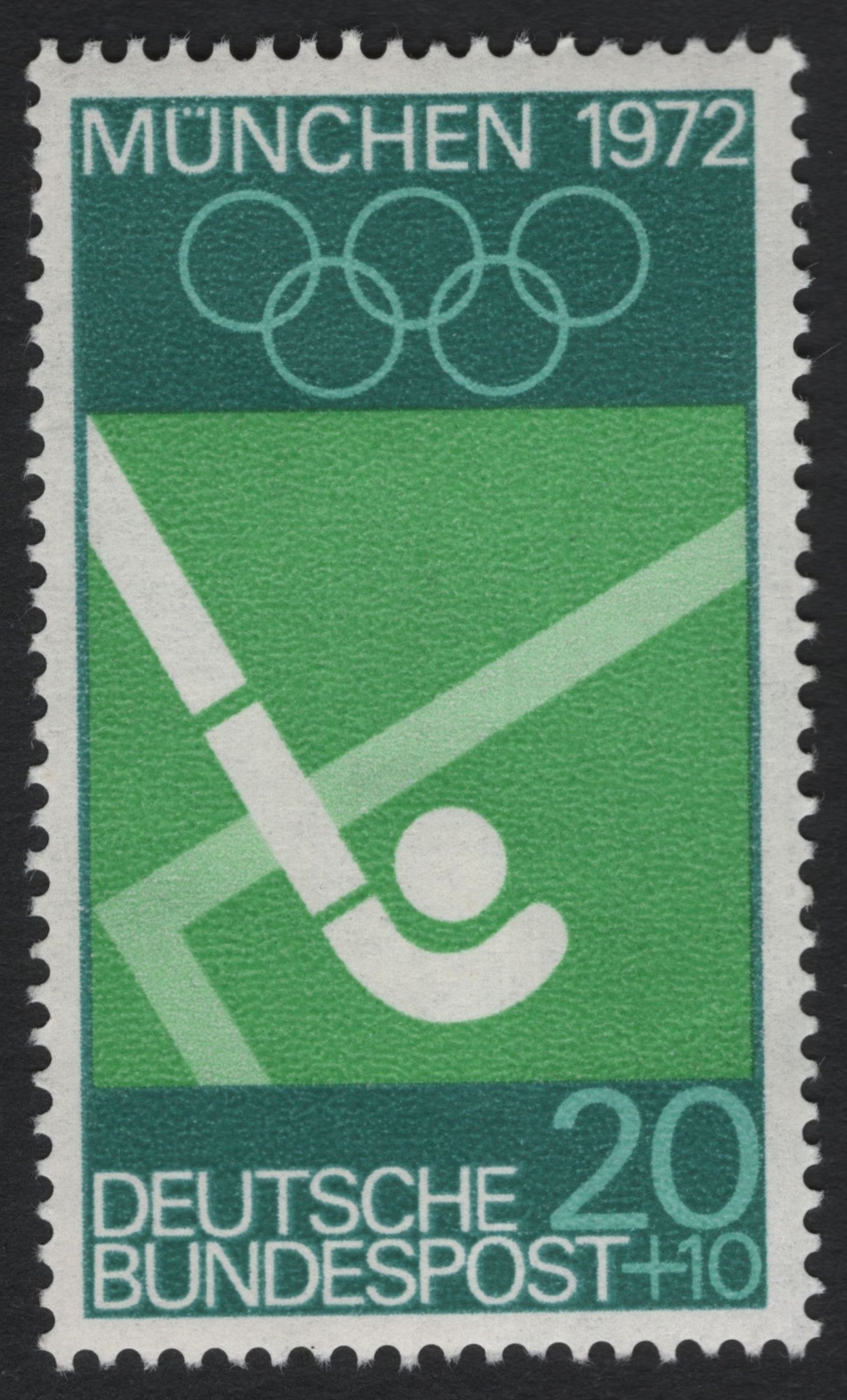 SCG6778 - Germany 1972 Munich Olympics – Field Hockey Stamp