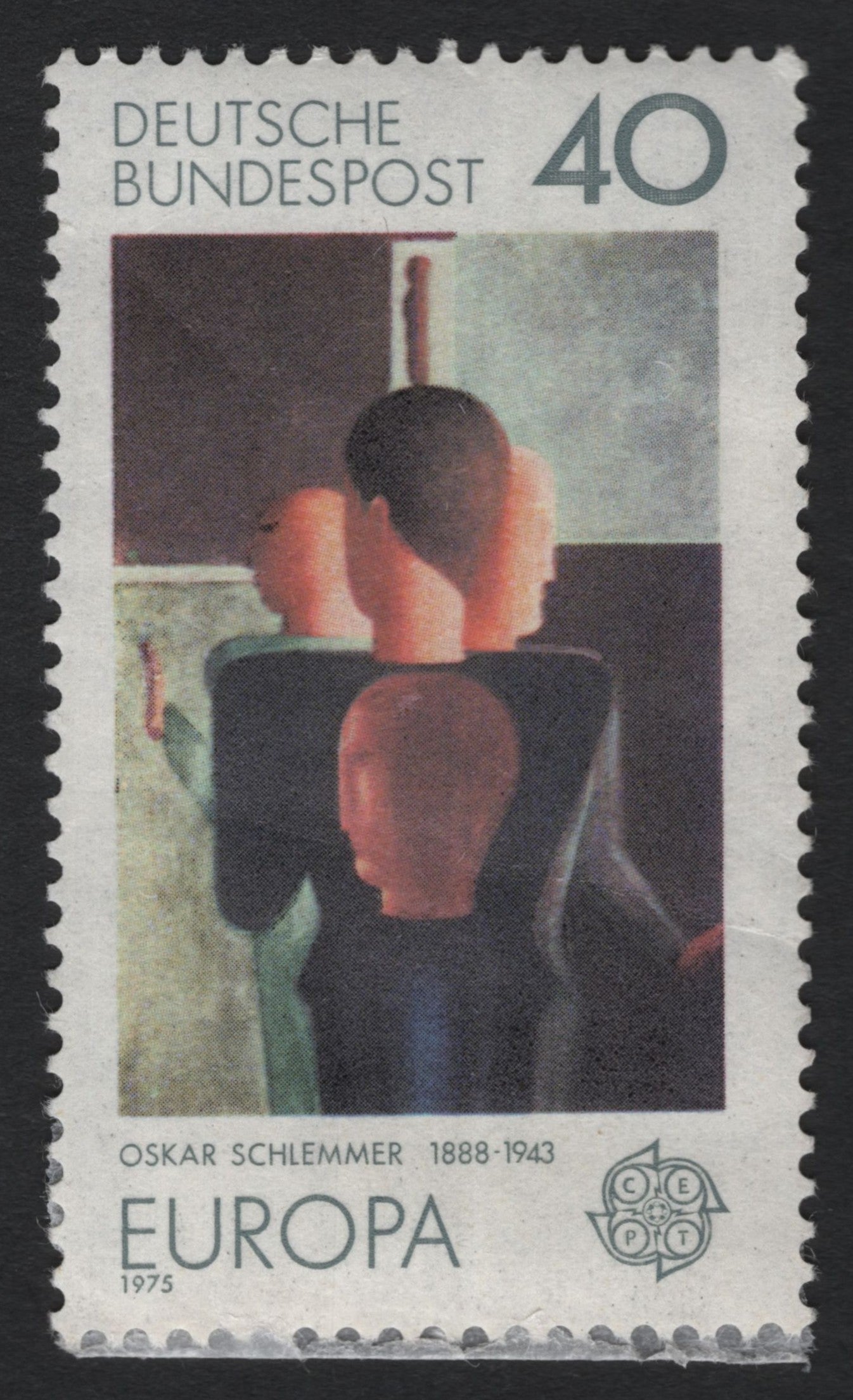 SCG6764 - Germany 1975 – Oskar Schlemmer Europa CEPT Issue