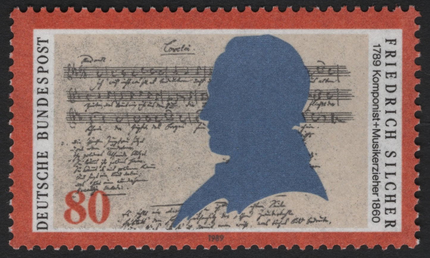 SCG6783 - Friedrich Silcher Bicentenary – Deutsche Bundespost 1989
