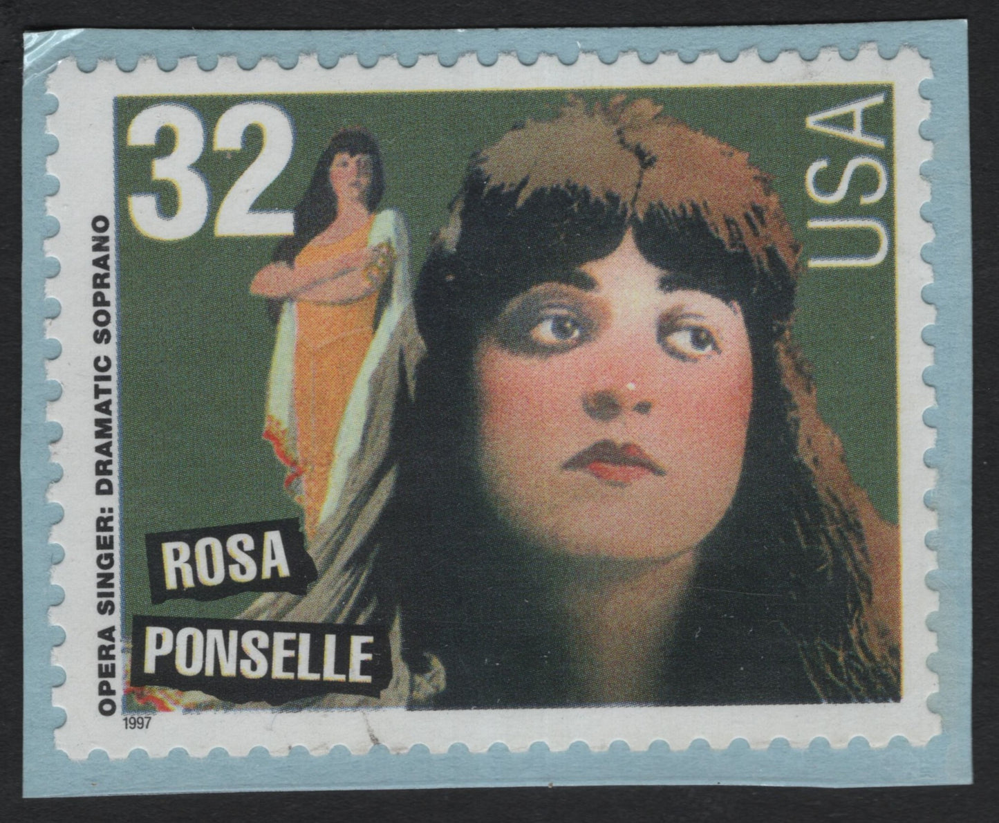 SCG9623 - USA 1997 – Rosa Ponselle 32¢ Opera Singer Commemorative