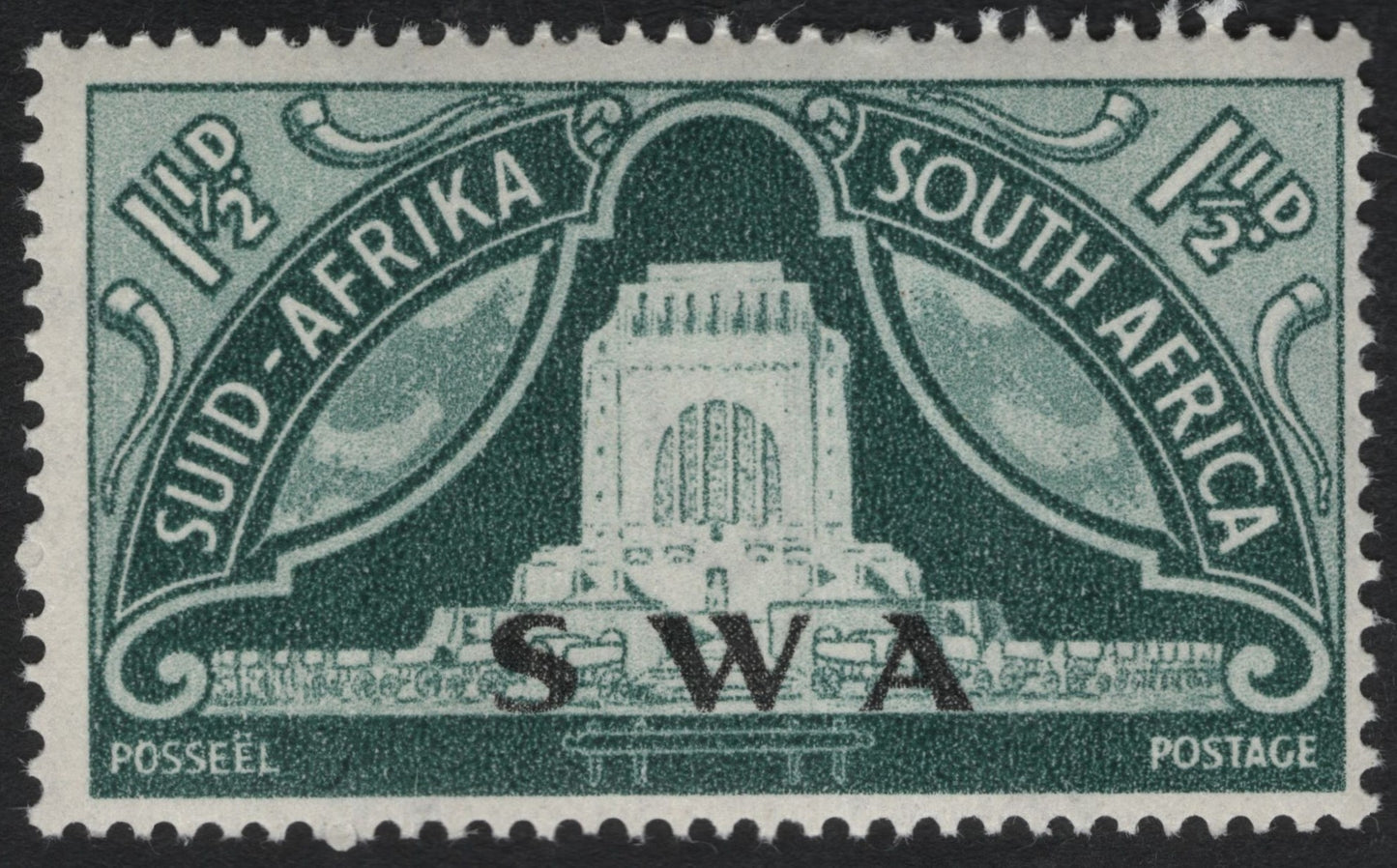 SCG9613 - South Africa ½d Voortrekker Monument – S.W.A. Overprint (South West Africa)