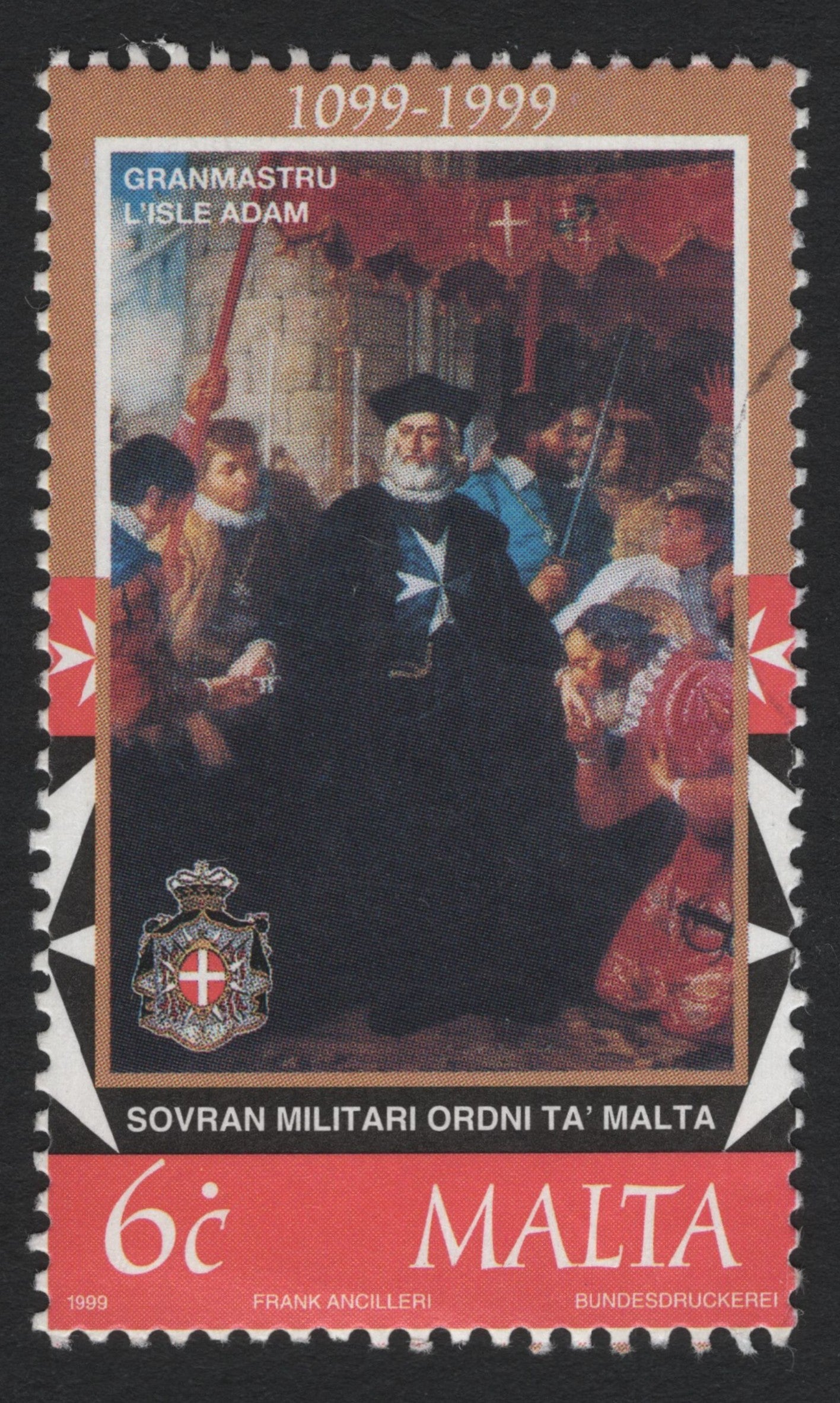 SCG6815 - Malta 1999 – Grand Master L’Isle Adam