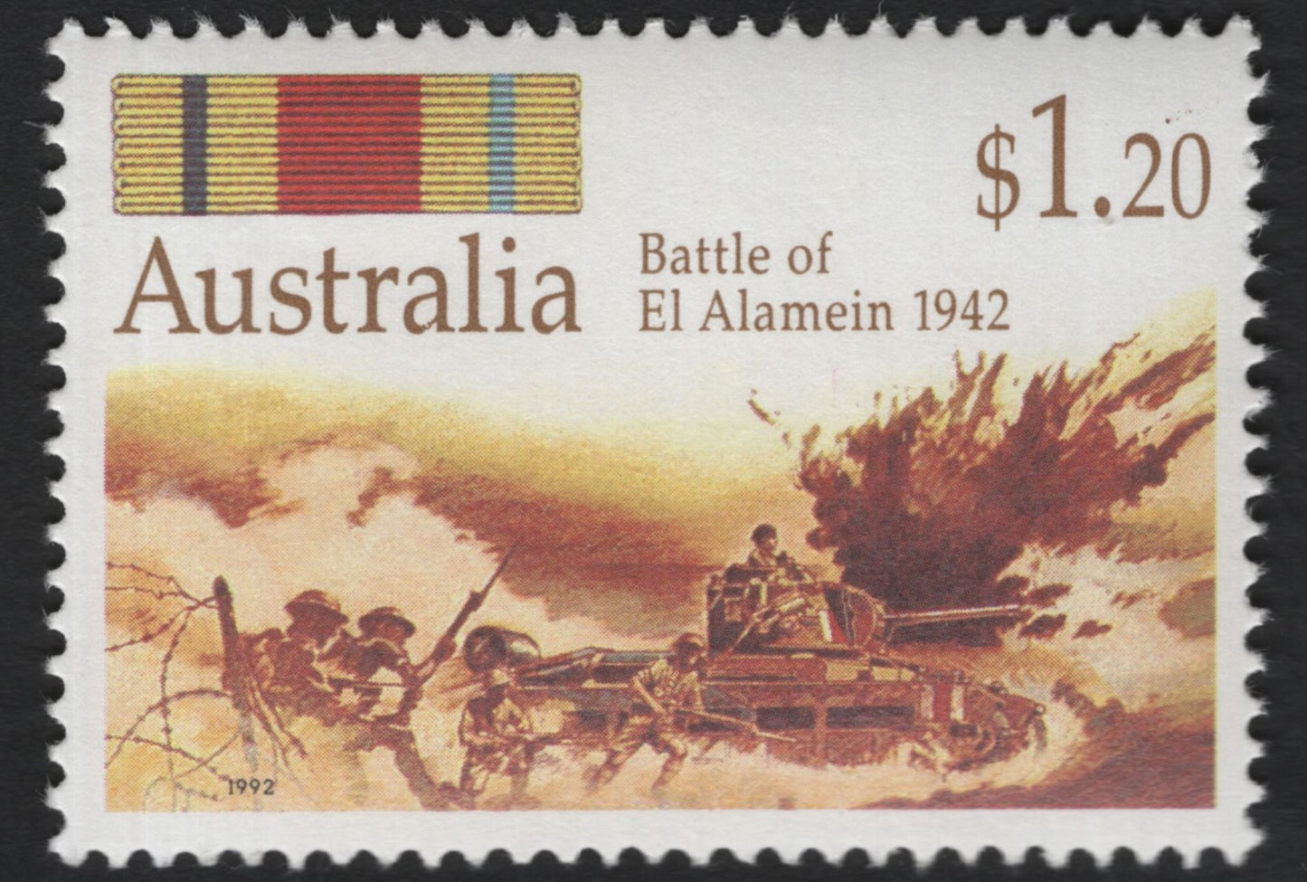 SCG8982 - Australia – WWII 1942 Battles Commemorative Set (1992 Issue)