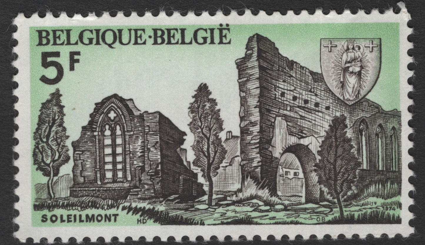 SCG11793 - Belgium 1974 Historic Monuments & Heritage Set (5F–7F)