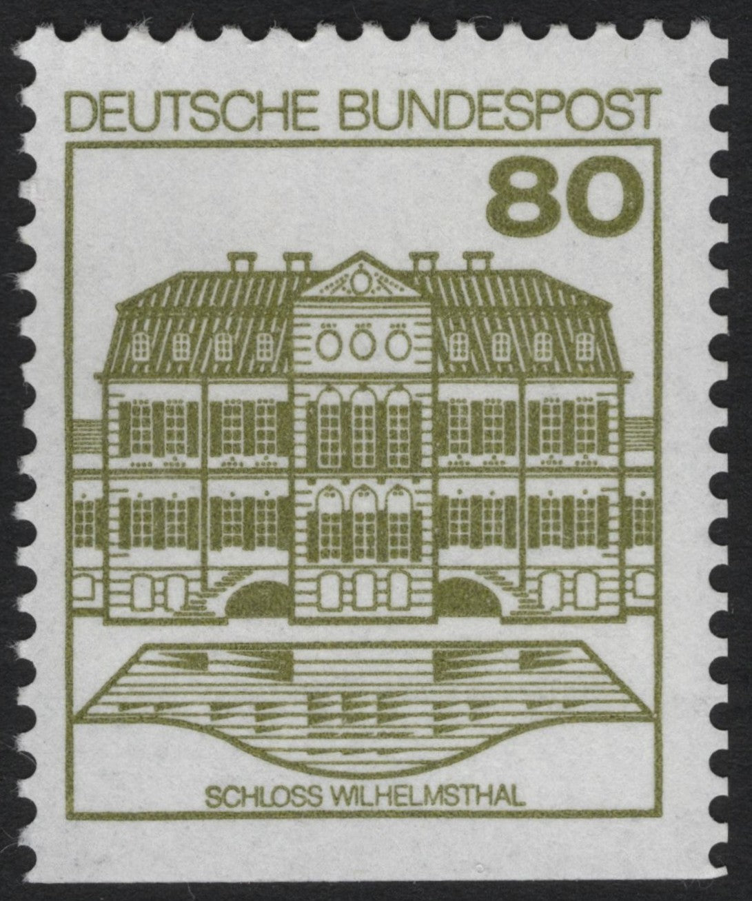SCG6527 - Germany 1980 – Schloss Wilhelmsthal, Kassel (Definitive Series)
