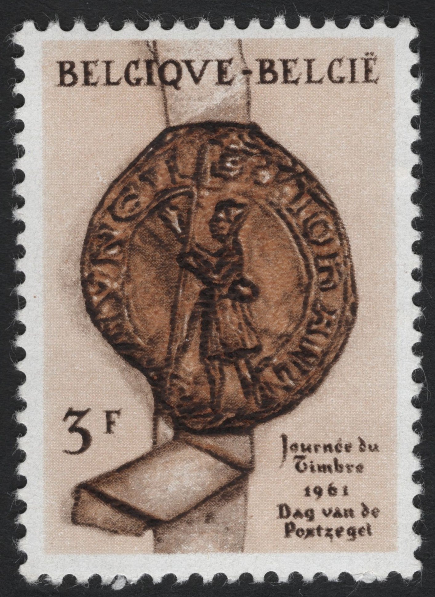 SCG6544 - Belgium 1961 – Stamp Day “Journée du Timbre”