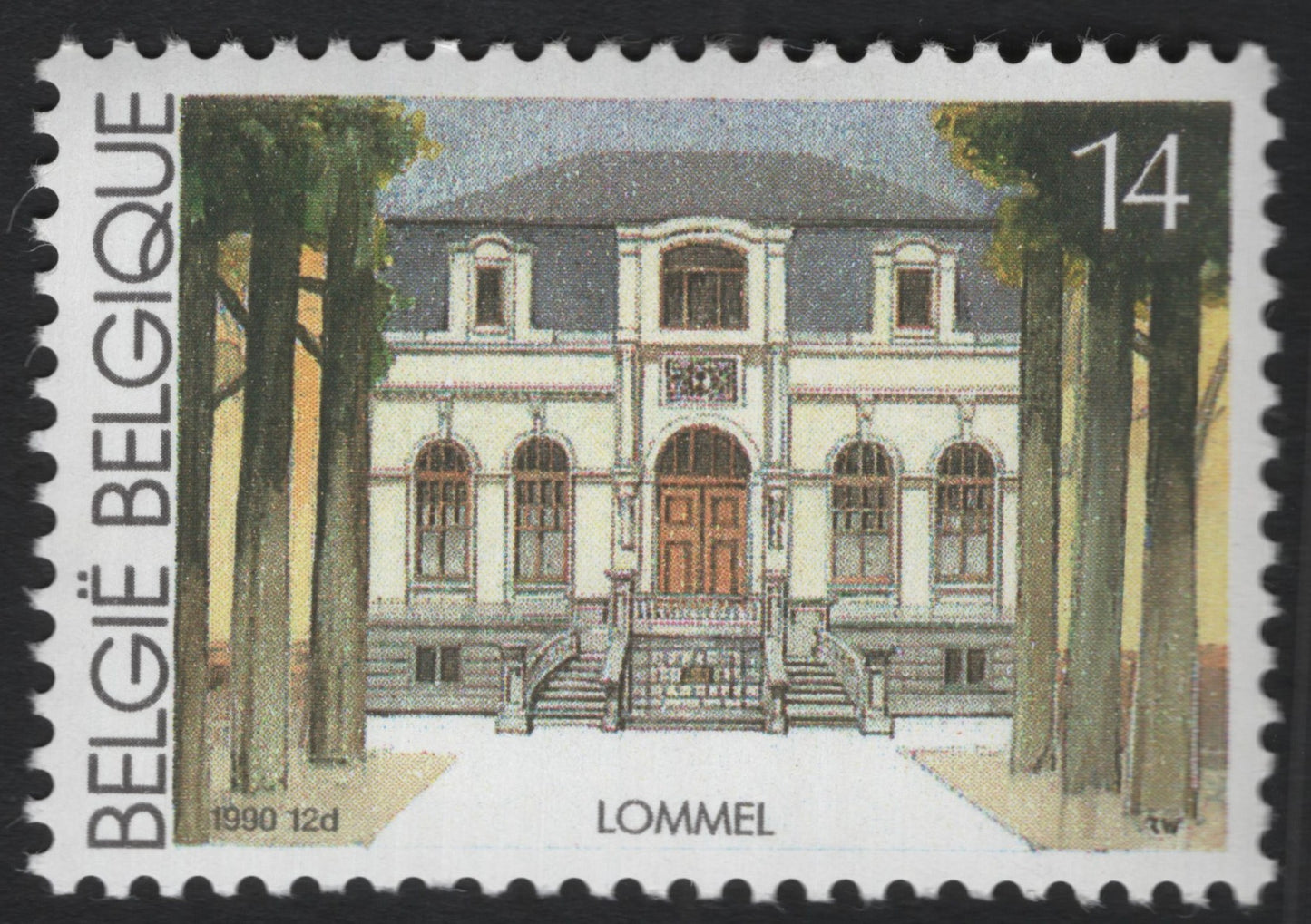SCG8718 - Belgium 1990 – Lommel Town Hall, Architectural Heritage
