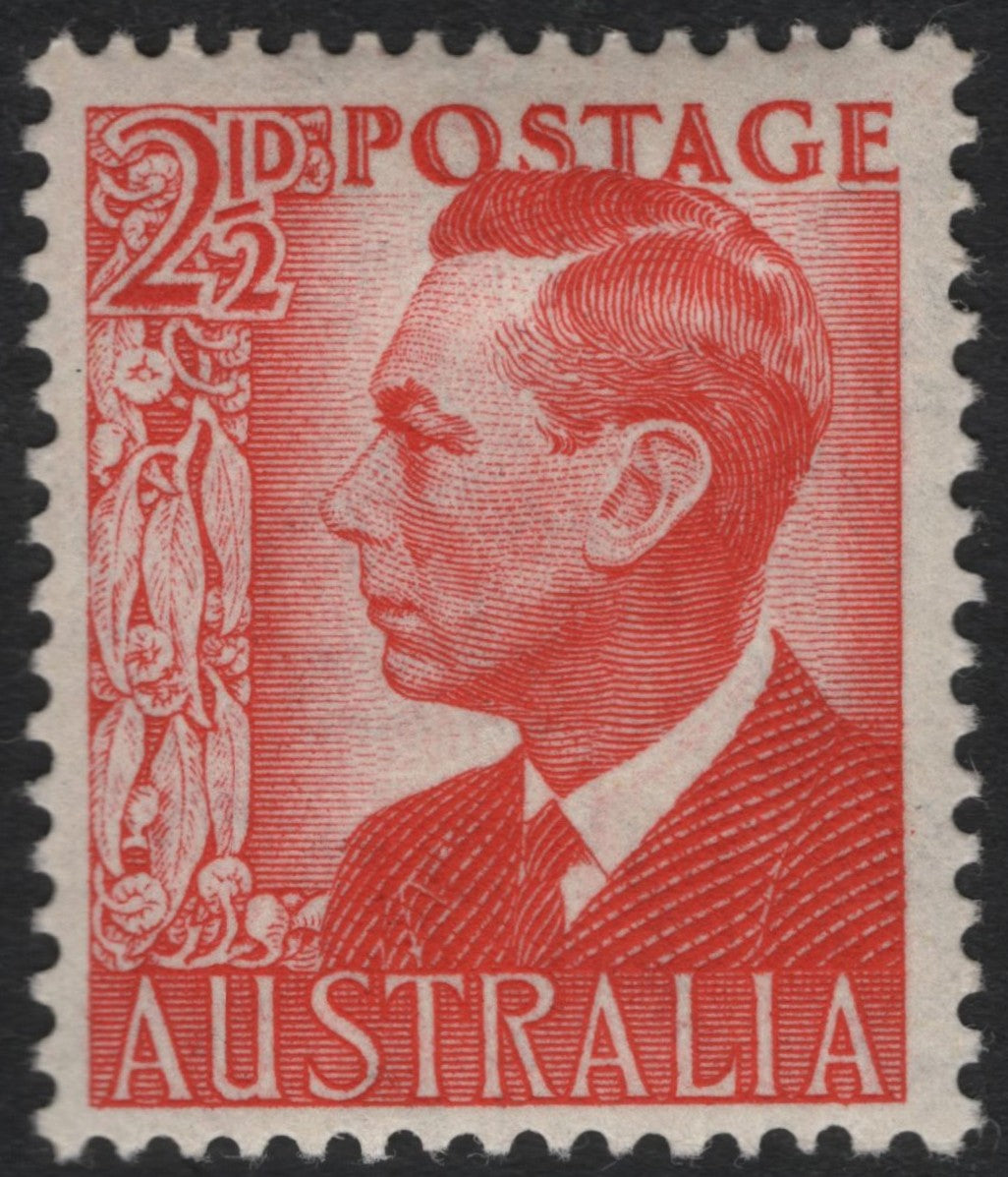 SCG9364 - Australia 2½d King George VI Definitive – Carmine Red