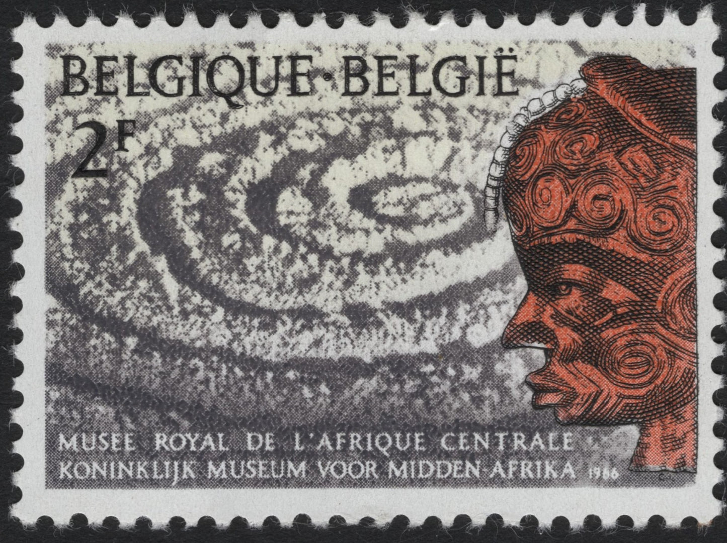 SCG8194 - Belgium 1966 – Royal Museum for Central Africa Stamp