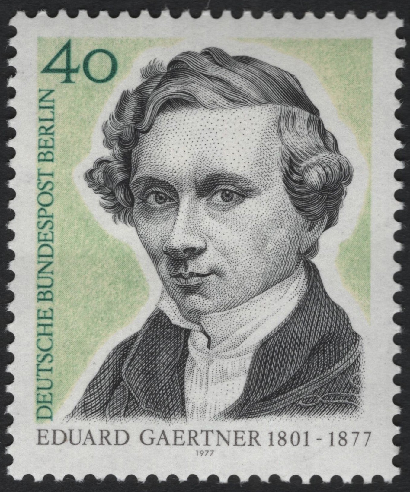 SCG8781 - Germany (Berlin) 1977 – Eduard Gaertner Bicentenary Portrait