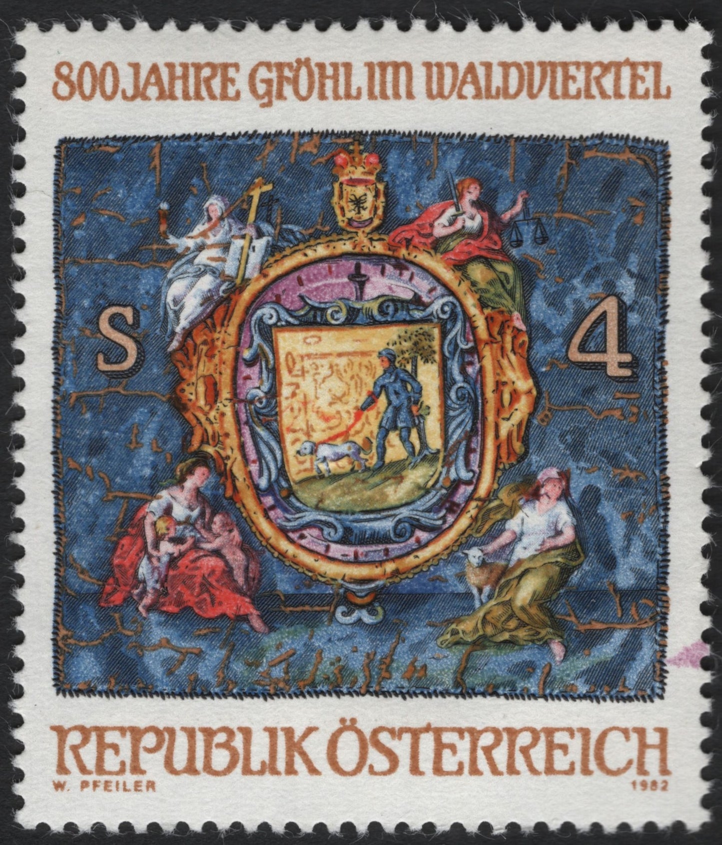 SCG8795 - Austria 1982 – 800 Years of Gföhl in the Waldviertel (S4)