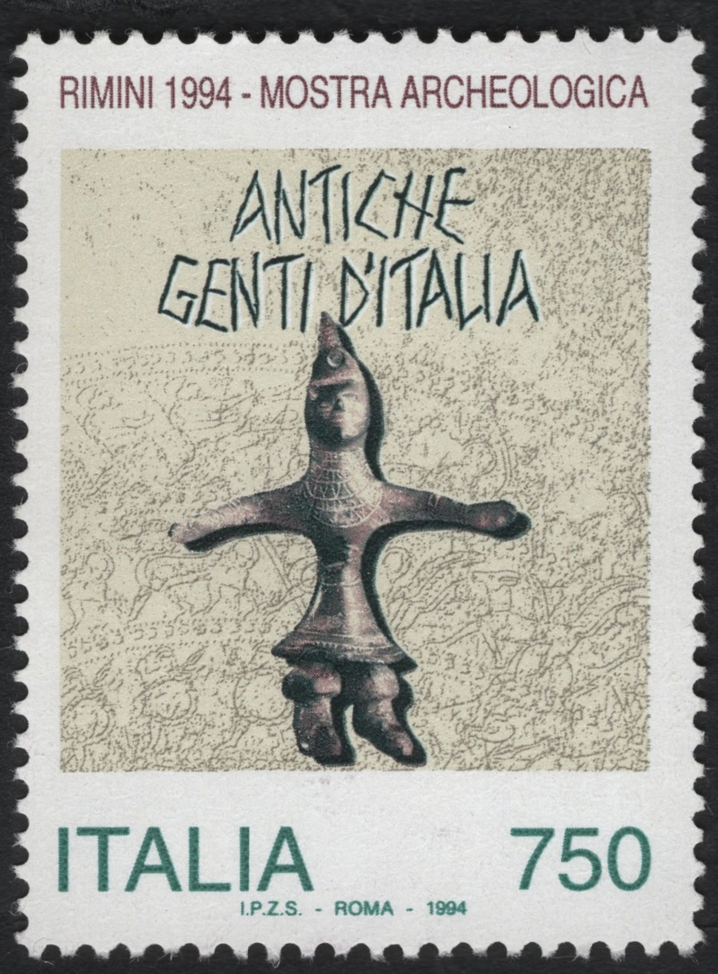 SCG8724 - Italy 1994 – Ancient Peoples of Italy, Rimini Archaeological Exhibition
