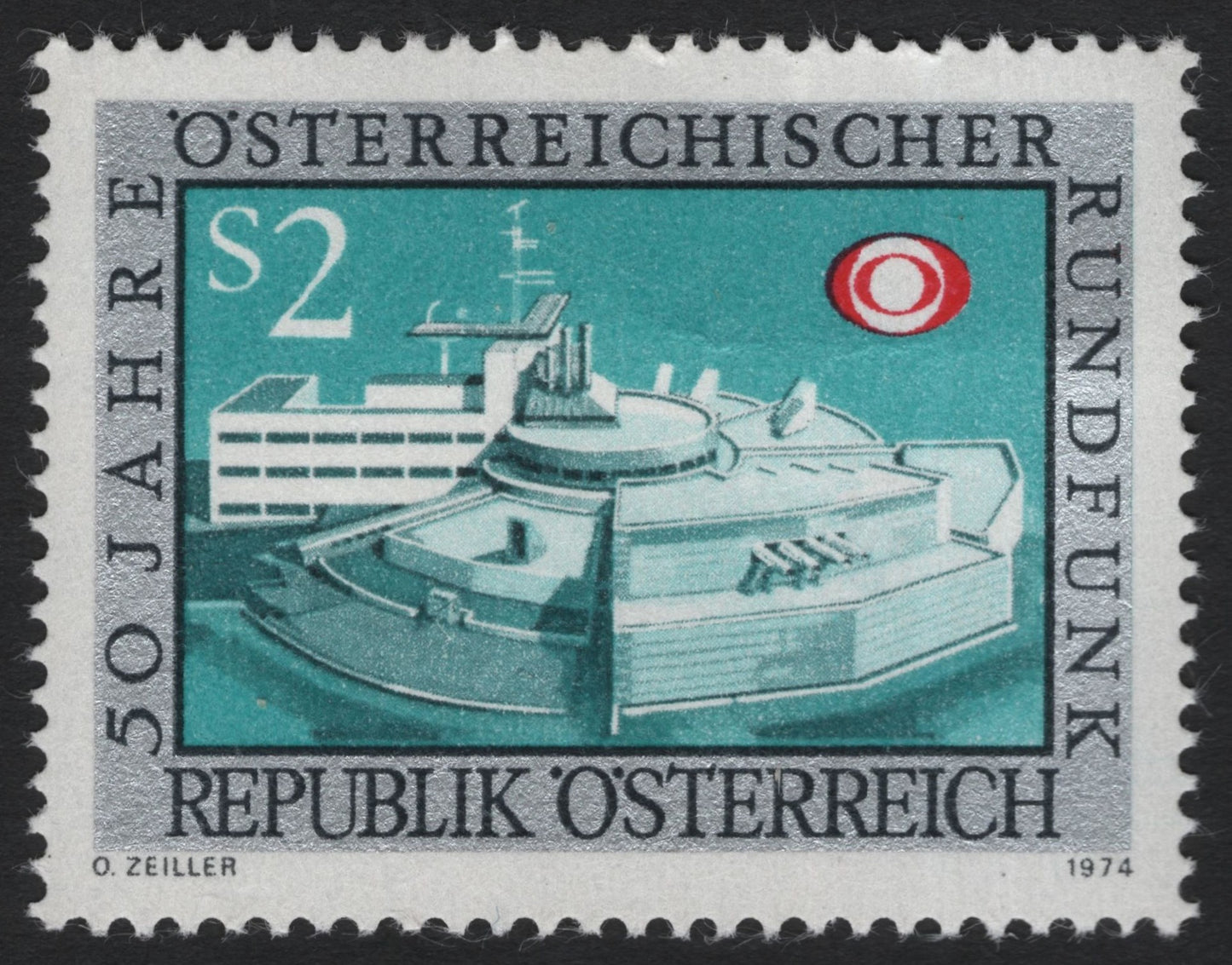 SCG10109 - Austria 1974 – 50th Anniversary of Austrian Broadcasting (S2)