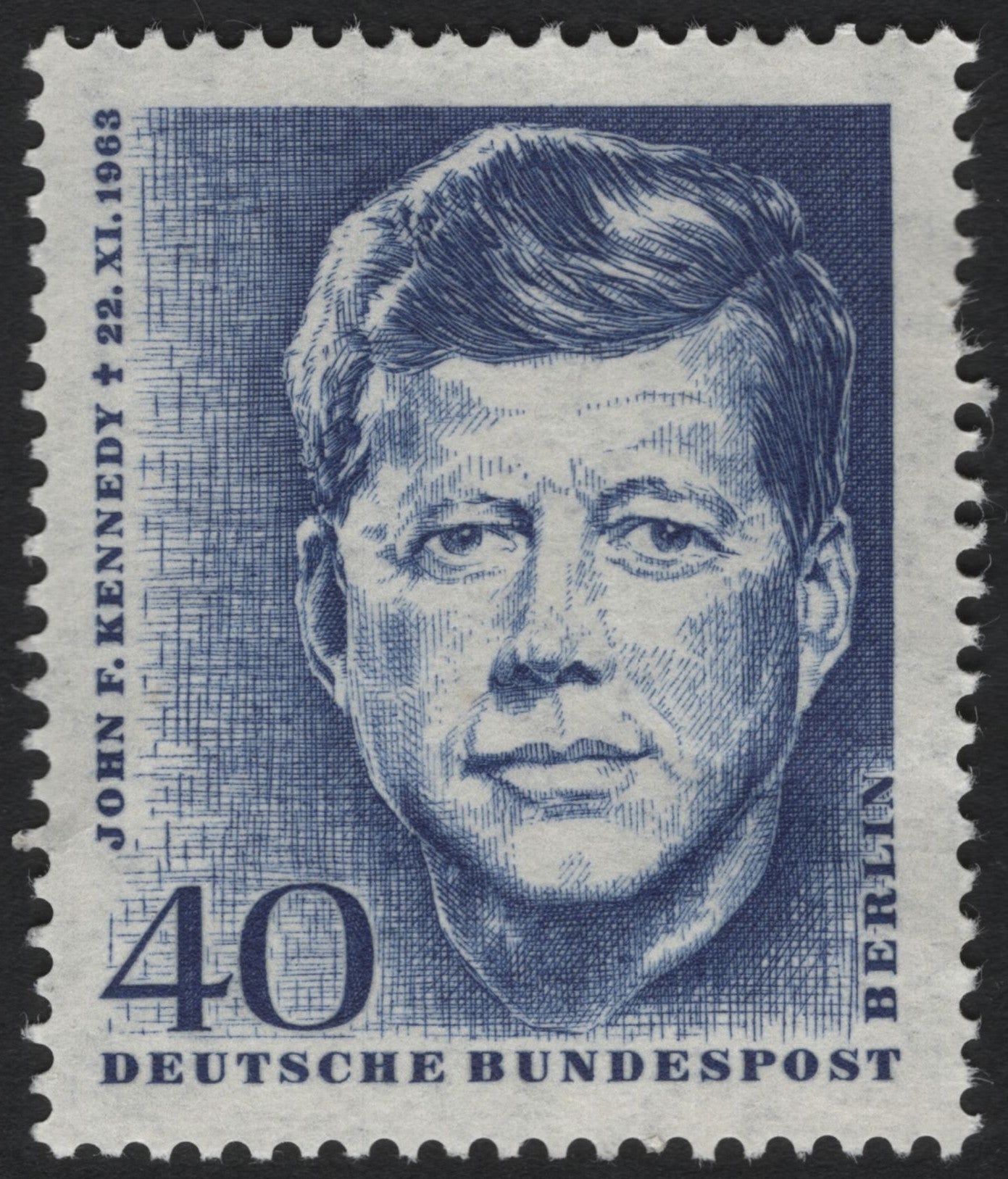 SCG6715 - Germany (Berlin) 1964 – John F. Kennedy Memorial Issue