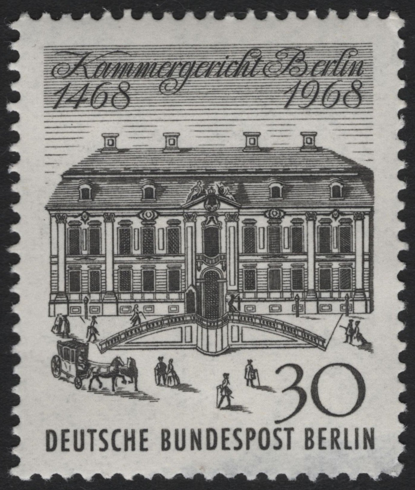 SCG6716 - Kammergericht Berlin 1468–1968 — 500th Anniversary of the Berlin Supreme Court