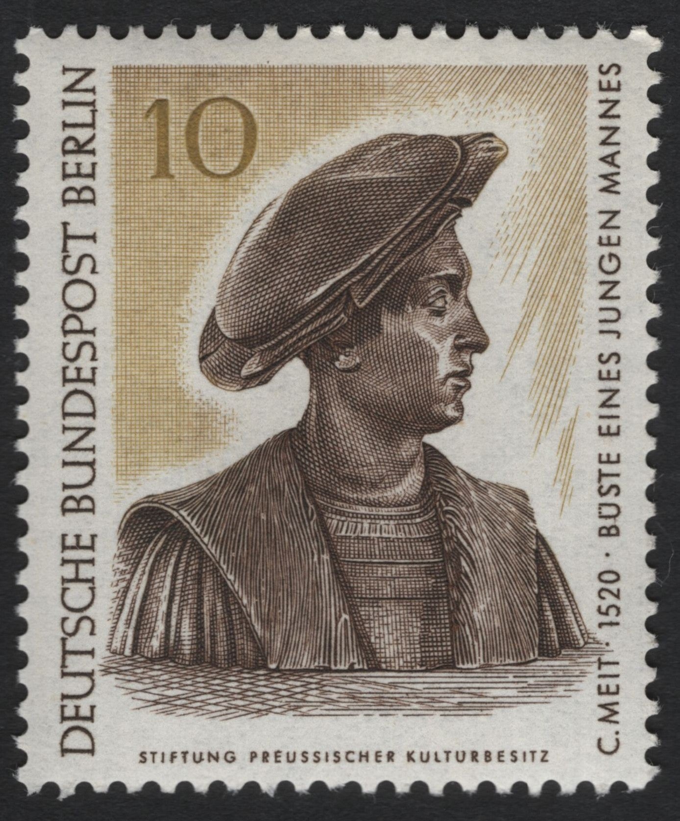 SCG6718 - Germany (Berlin) 1964 – Bust of a Young Man by Conrad Meit