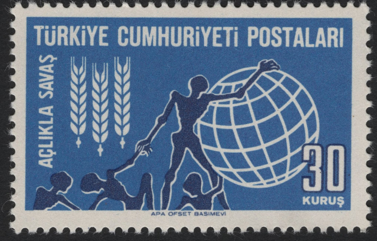 SCG7367 - Turkey “War on Hunger” Campaign Stamps (1963)