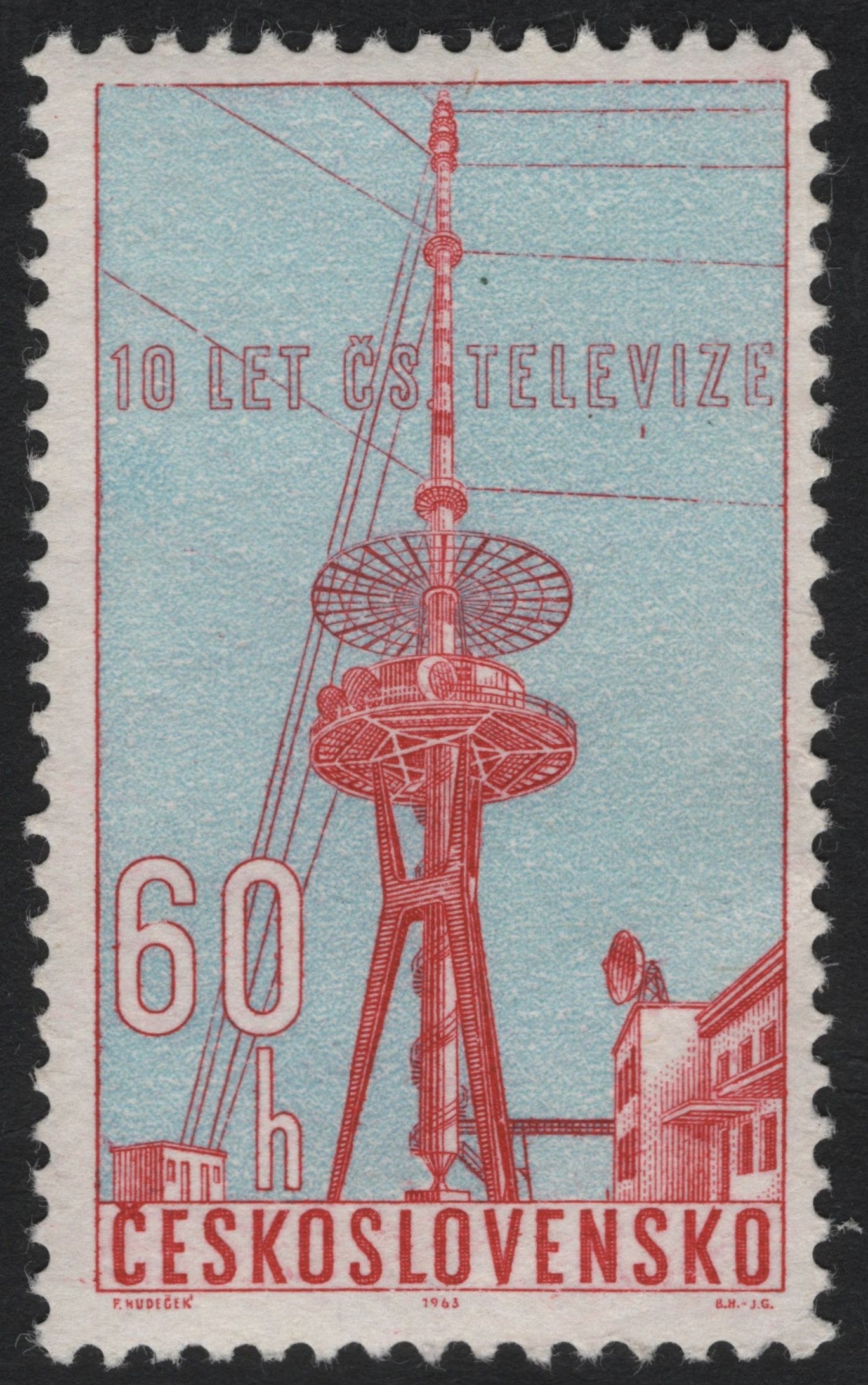 SCG6701 - Czechoslovakia 1963 – 10 Years of Czechoslovak Television