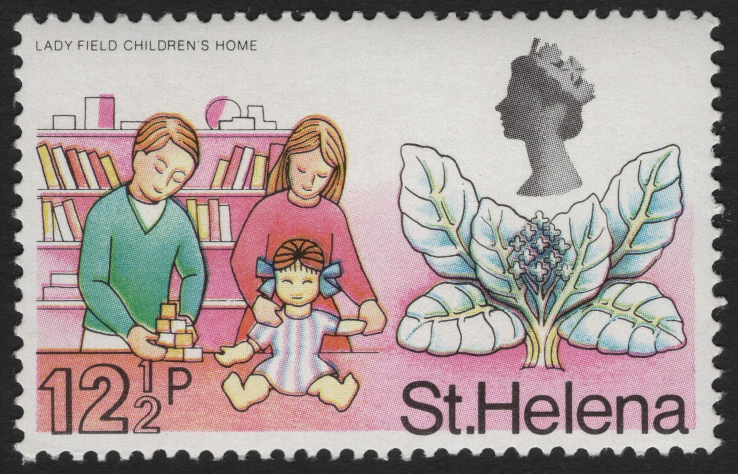 SCG9817 - St. Helena 12½p “Lady Field Children’s Home” – Social Welfare Issue