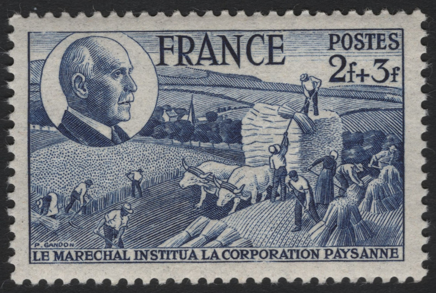 SCG6729 - France 1942 – Marshal Pétain and the Corporation Paysanne