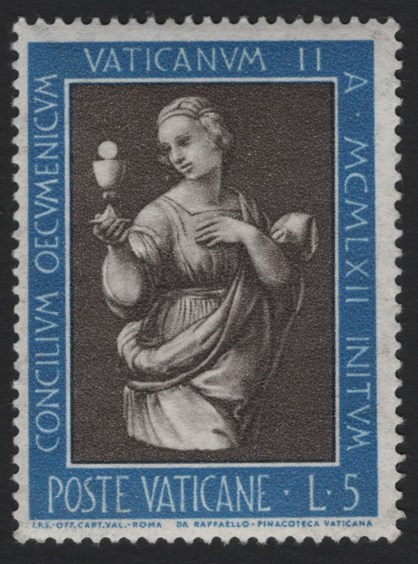 SCG6743 - Vatican City 1962 – Second Vatican Council Commemorative (L.5)