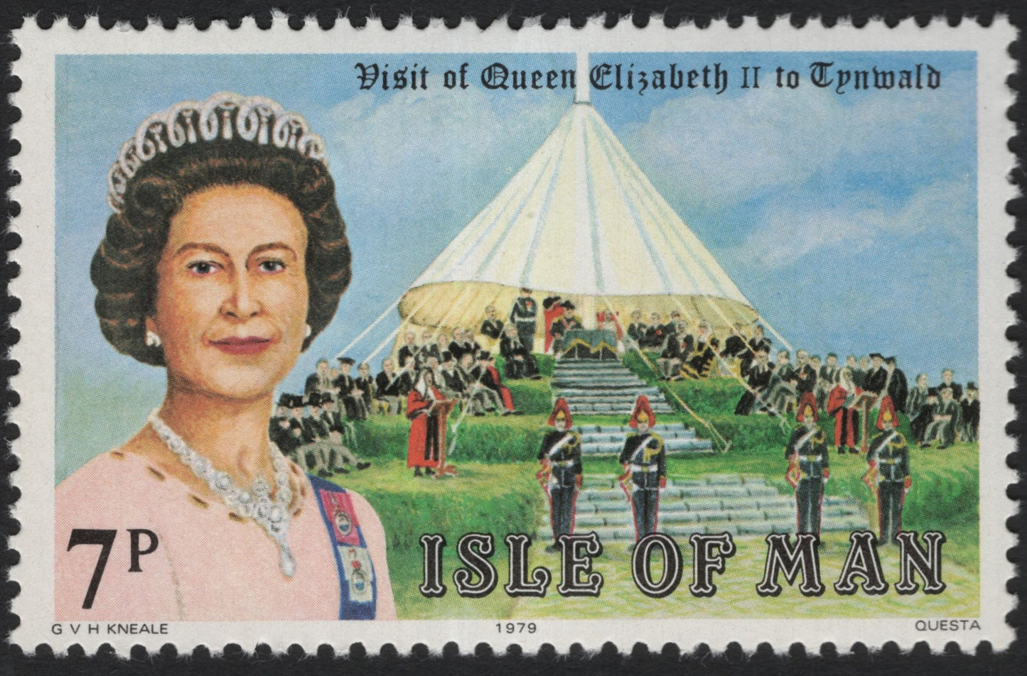 SCG8250 - Isle of Man – Visit of Queen Elizabeth II to Tynwald (1979)