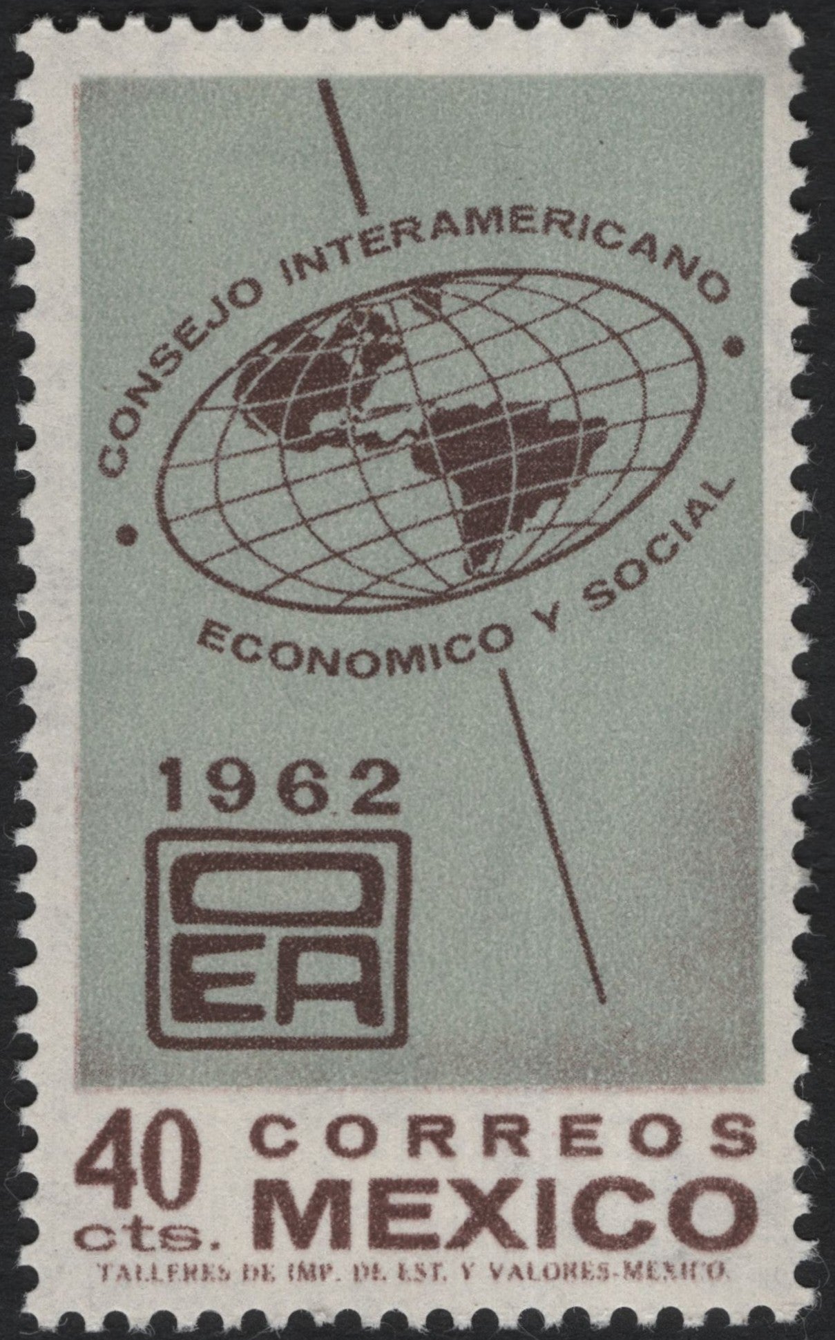 SCG8301 - Mexico 1962 – Inter-American Economic and Social Council (OEA)